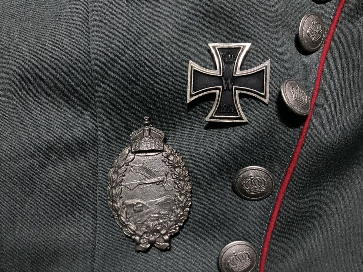 Vintage Rare Vintage WWI Military Germany Size 42R - 5 Thumbnail