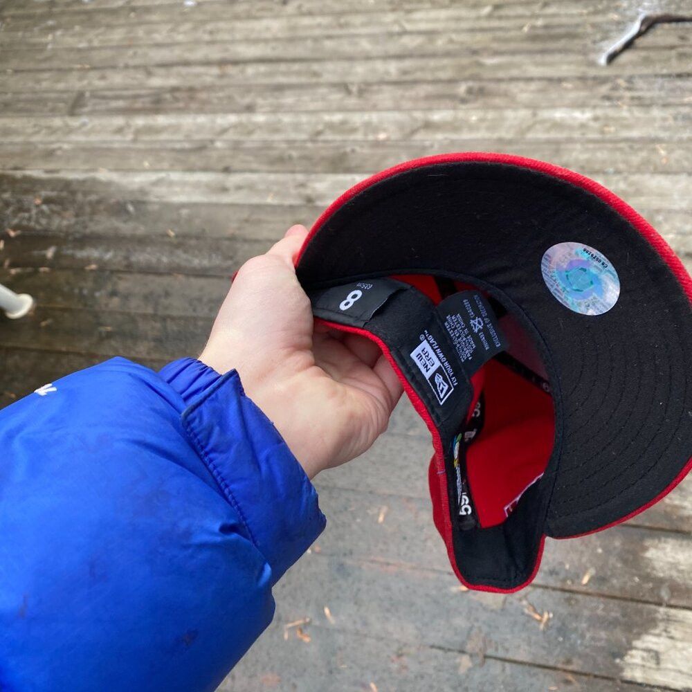 New Era MLB New Era Canada Baseball Embroidered Cap Hat Red Size ONE SIZE - 5 Thumbnail