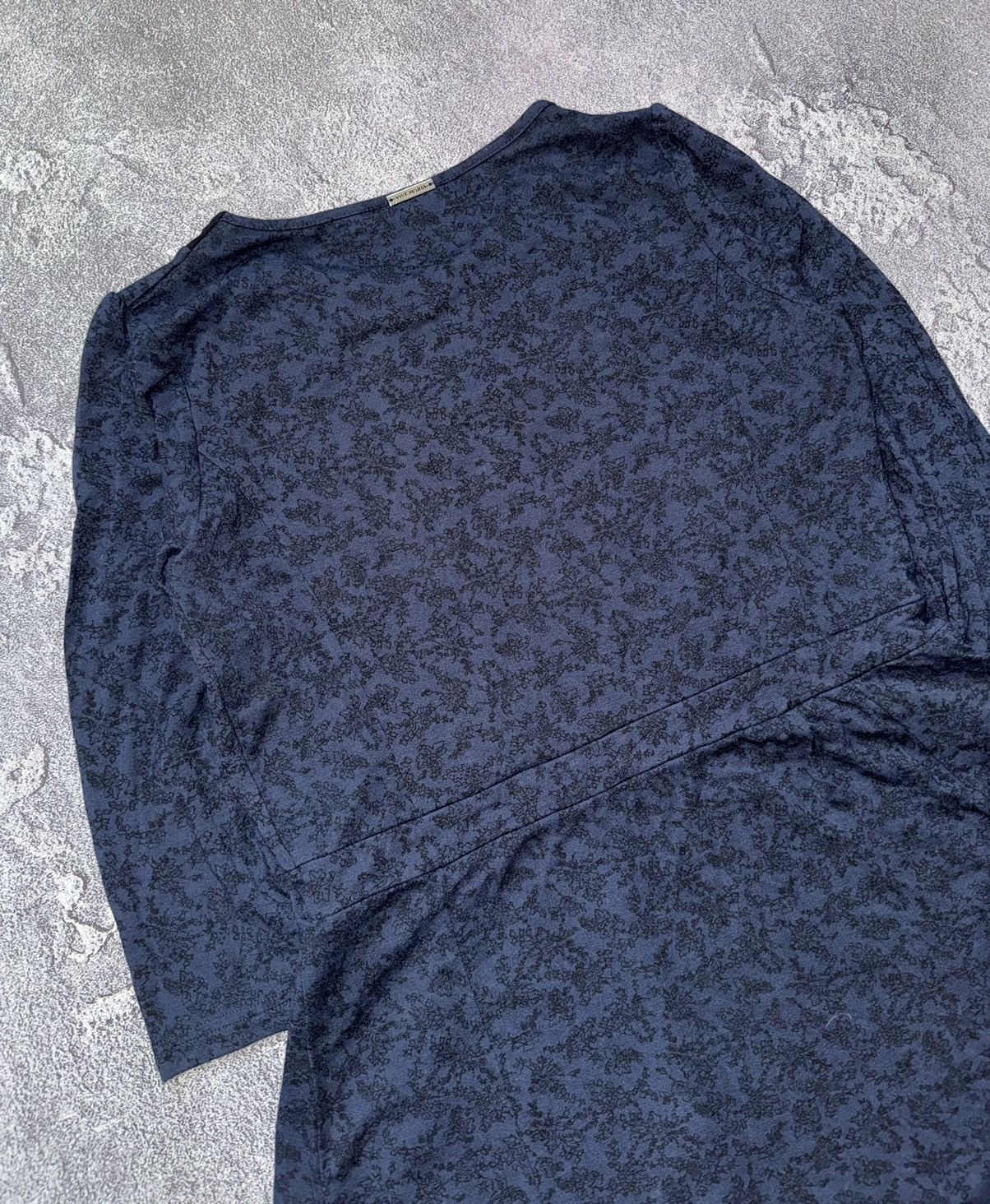 Vintage + Vive Maria + L all printed blue long dress long sleeve Size L / US 10 / IT 46 - 10 Thumbnail