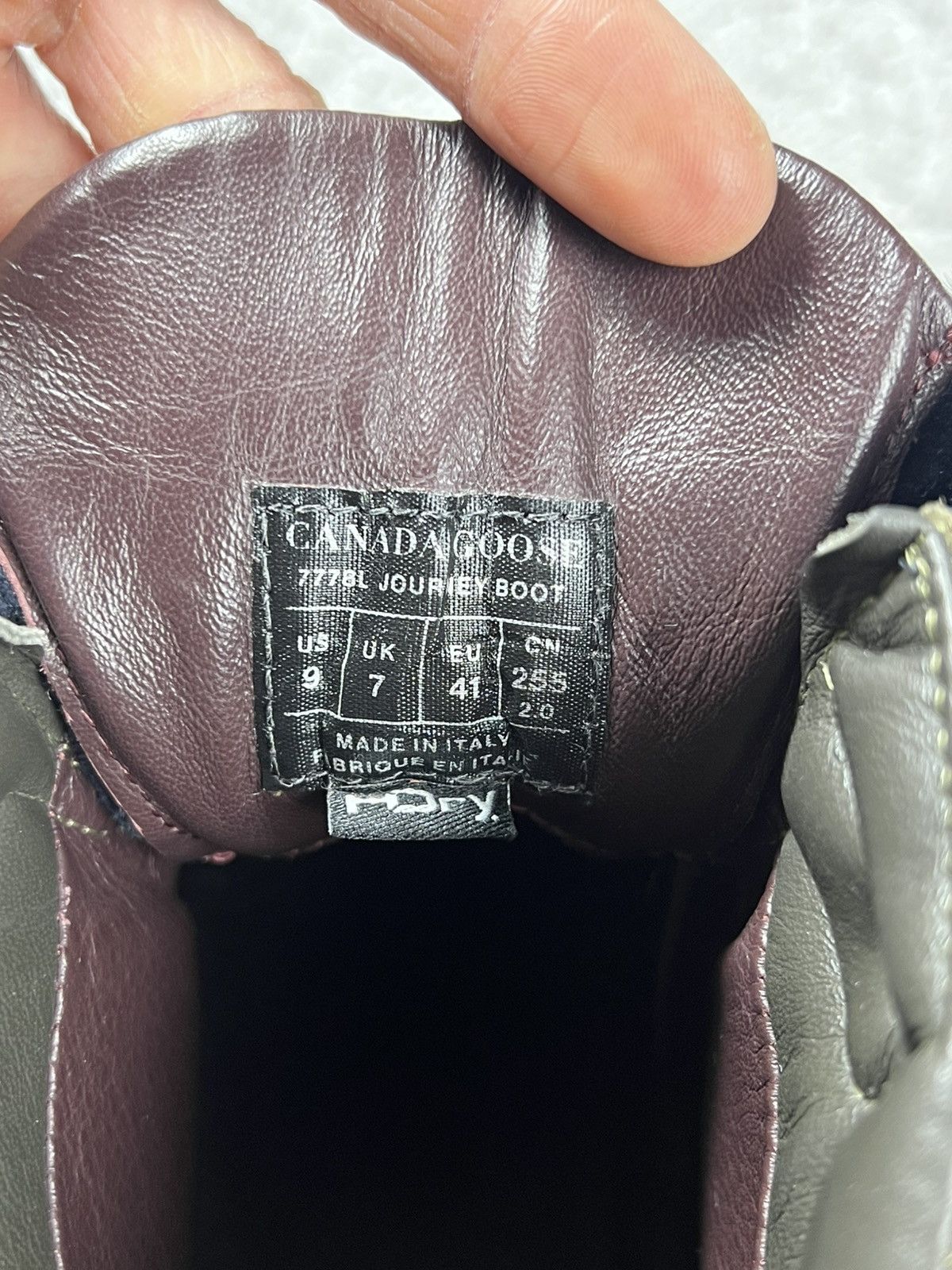 Canada Goose Canada Goose Journey Hiking Bordeaux Camel Boots Size 9 Size US 9 / EU 42 - 11 Thumbnail