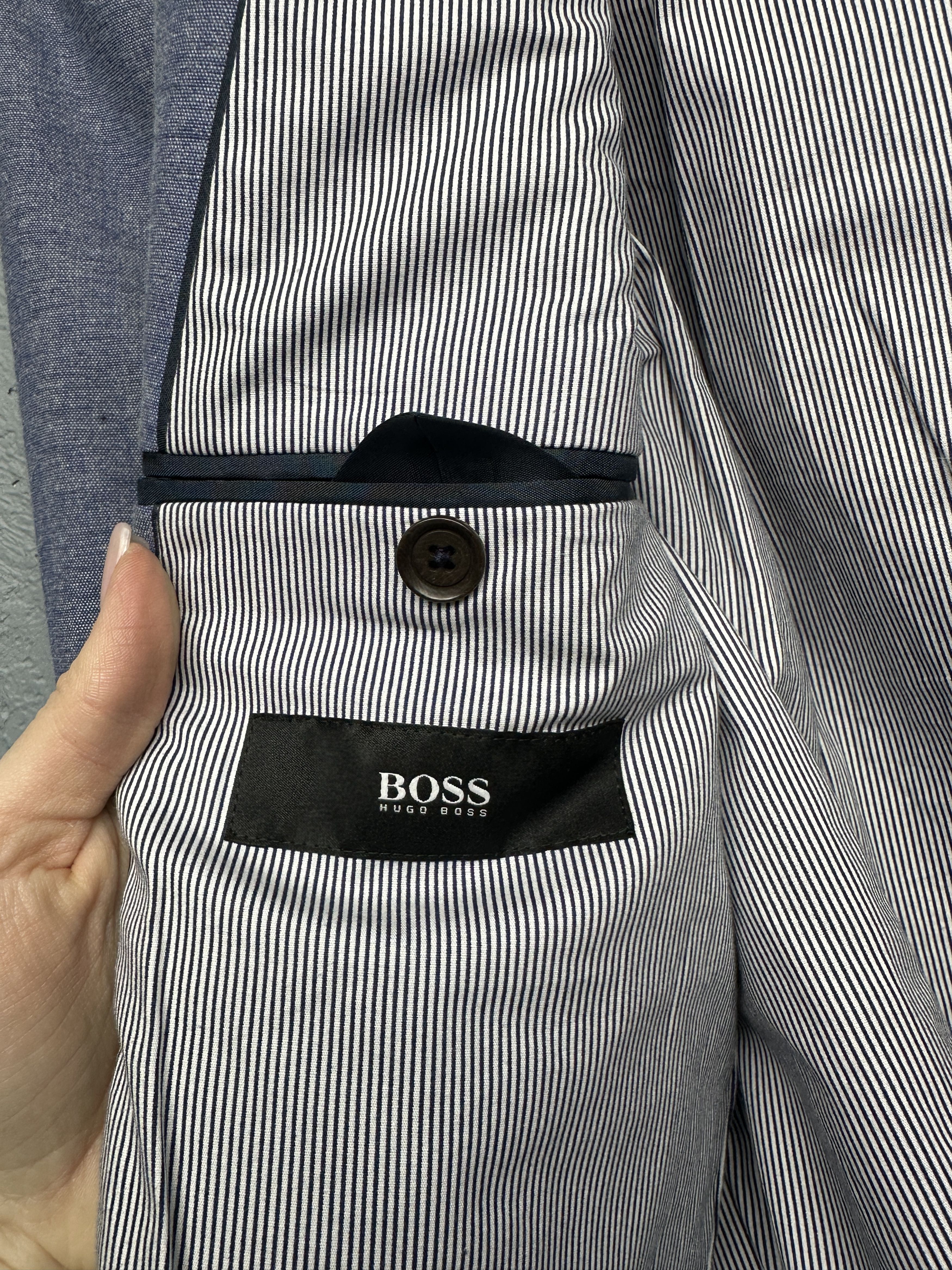 Hugo Boss Hugo Boss Mens Wool Blazer Jacket Size US M / EU 48-50 / 2 - 6 Thumbnail