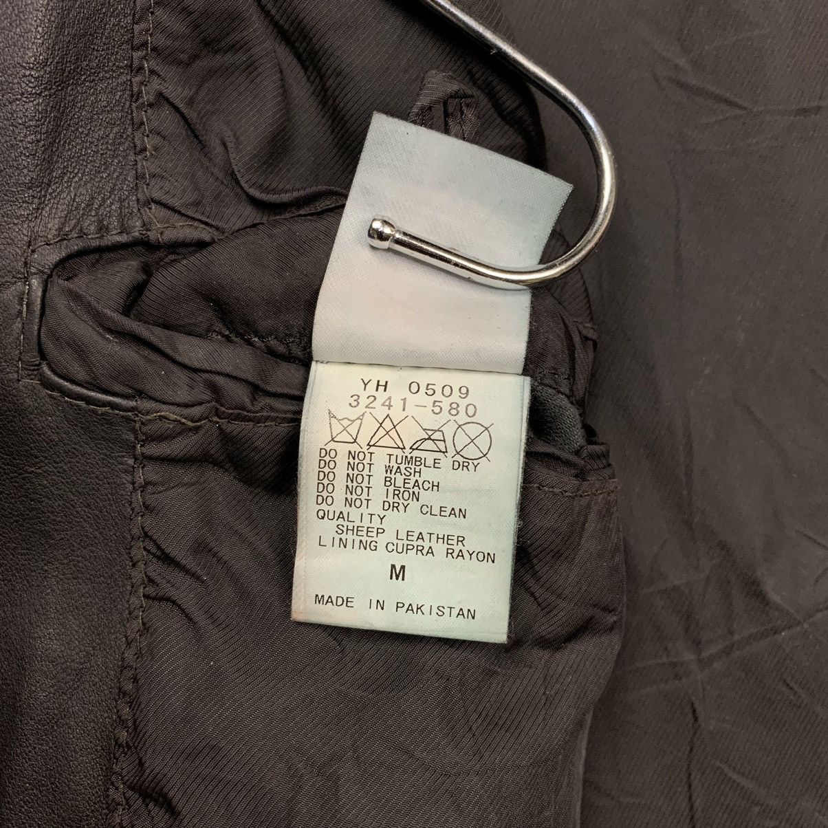 Isamu Katayama Backlash Sage de cret cargo leather jacket Size US M / EU 48-50 / 2 - 14 Thumbnail