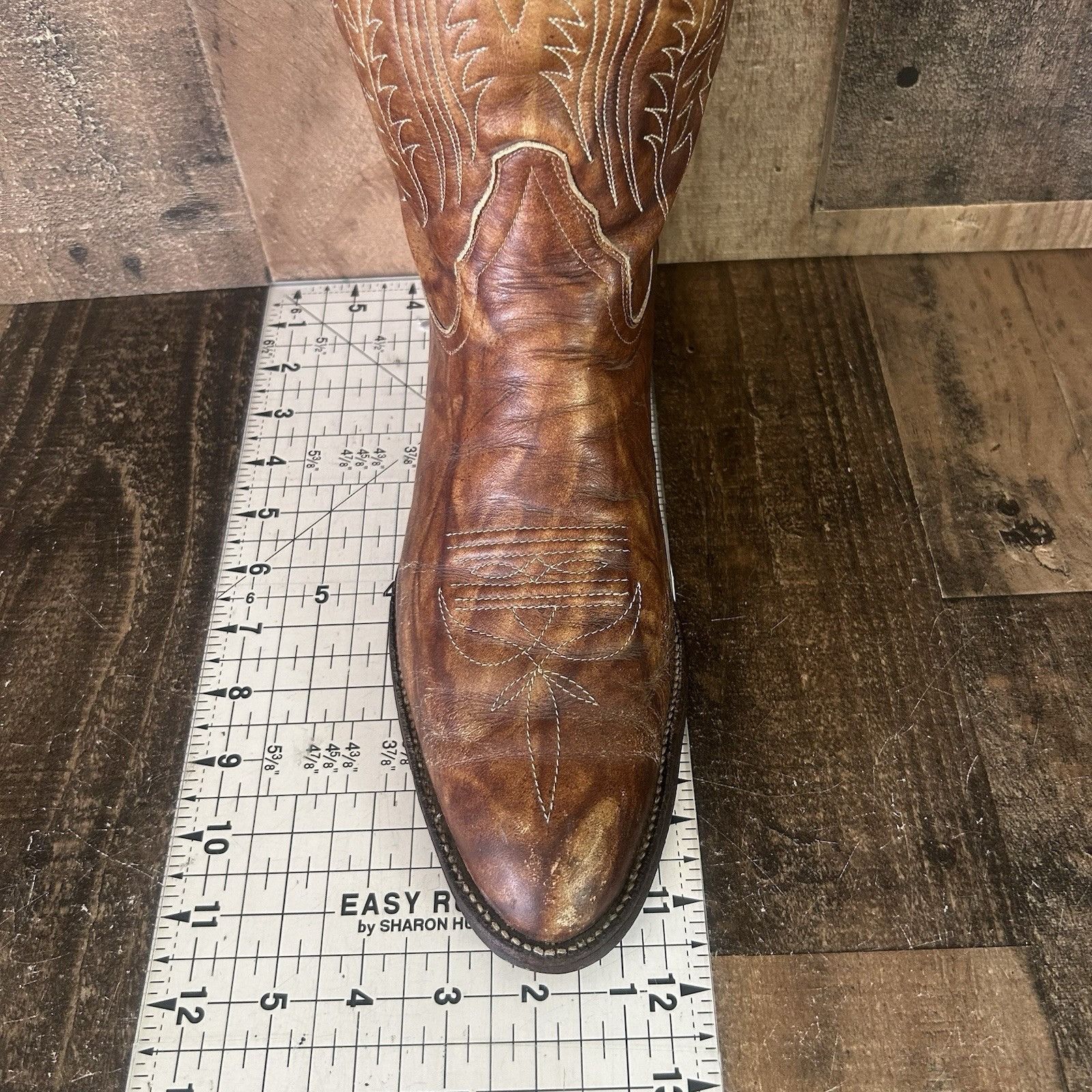 Tony Lama Tony Lama Vintage Gold Label Western Cowboy Boots Mens 11 B Size US 11 / EU 44 - 5 Thumbnail