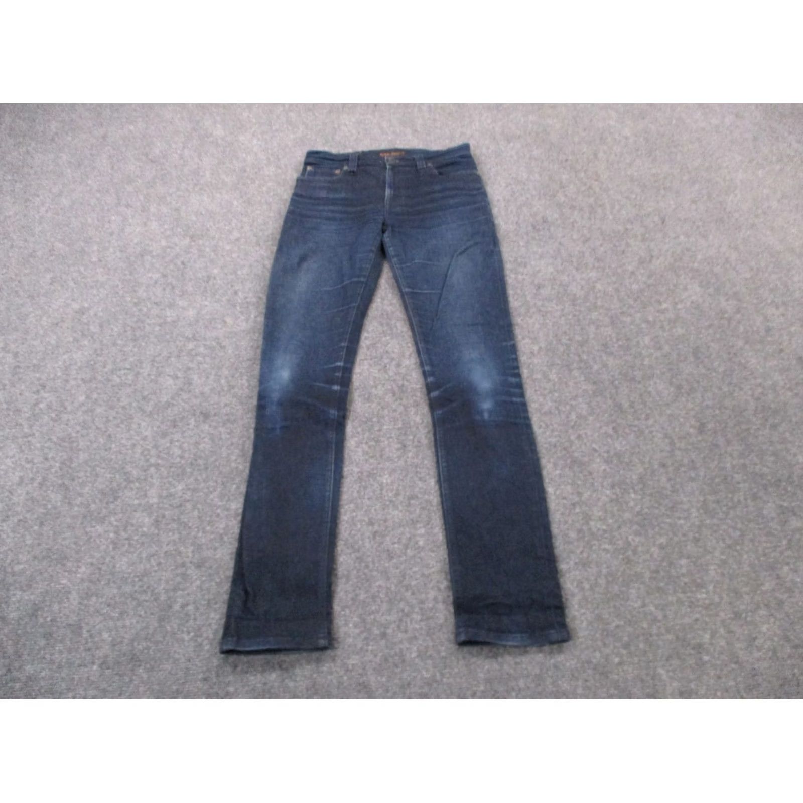 Nudie Jeans Nudie Jeans Co Mens Jeans 30 Blue Straight Lean Dean Country Work Casual Denim Size US 30 / EU 46 - 2 Thumbnail