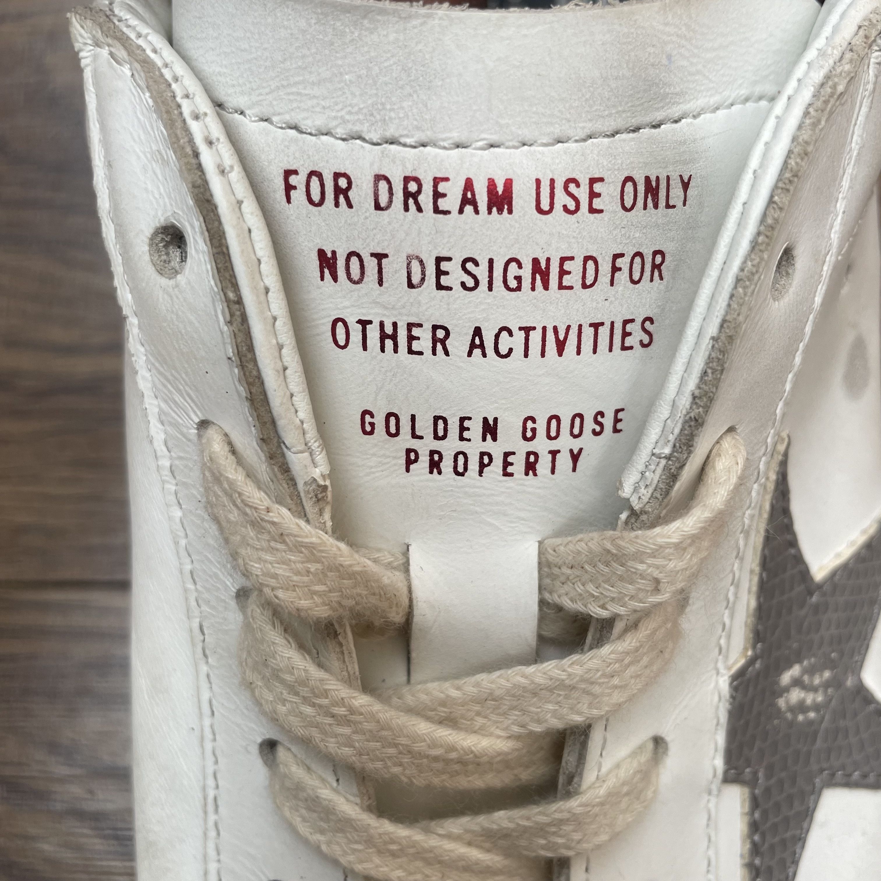 Golden Goose Golden Goose Super-Star Distressed Leather Sneakers Size US 8 / EU 41 - 9 Thumbnail
