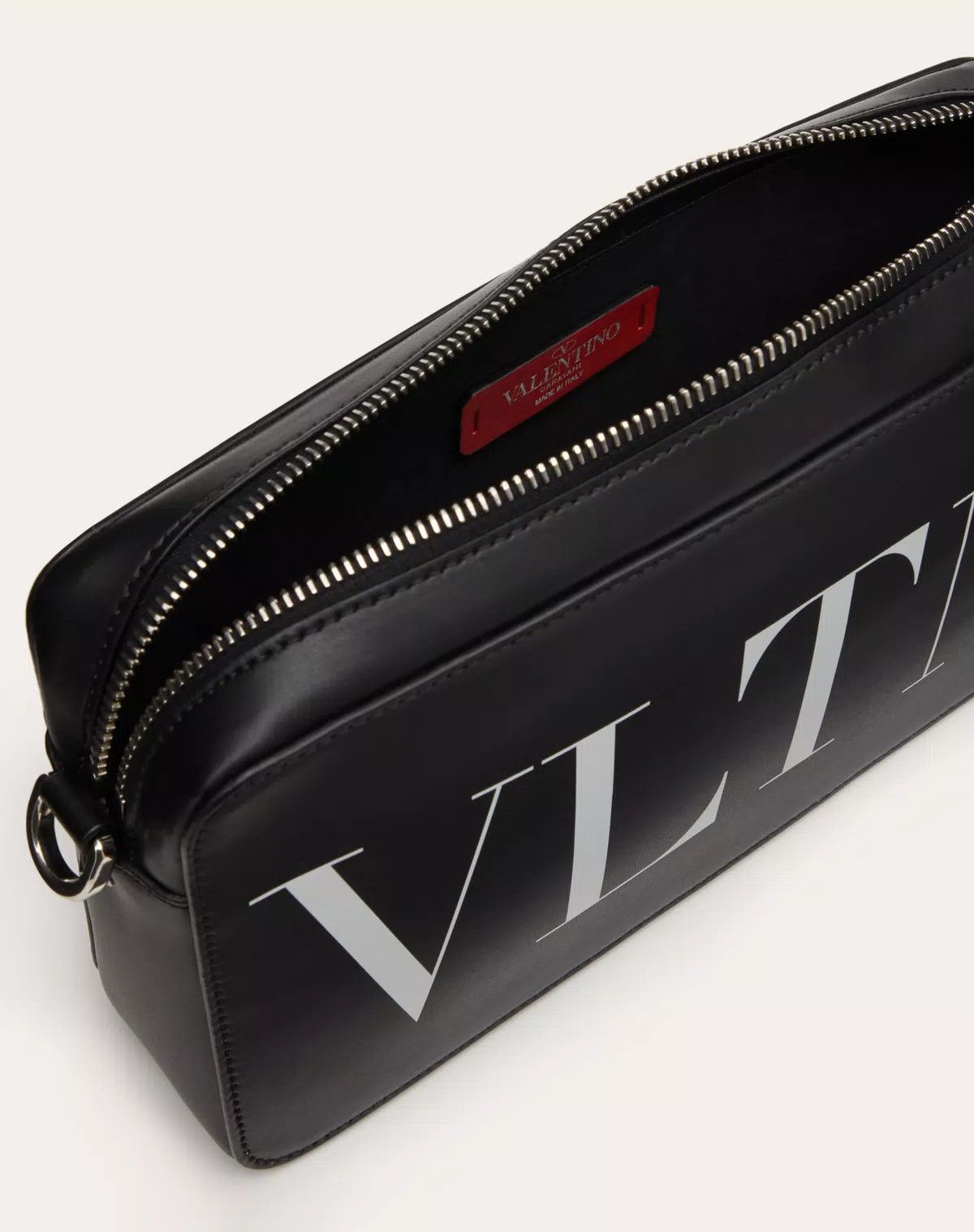 Valentino oc11z0725 Size: OS/ Leather Crossbody Bag in Black Size ONE SIZE - 6 Thumbnail