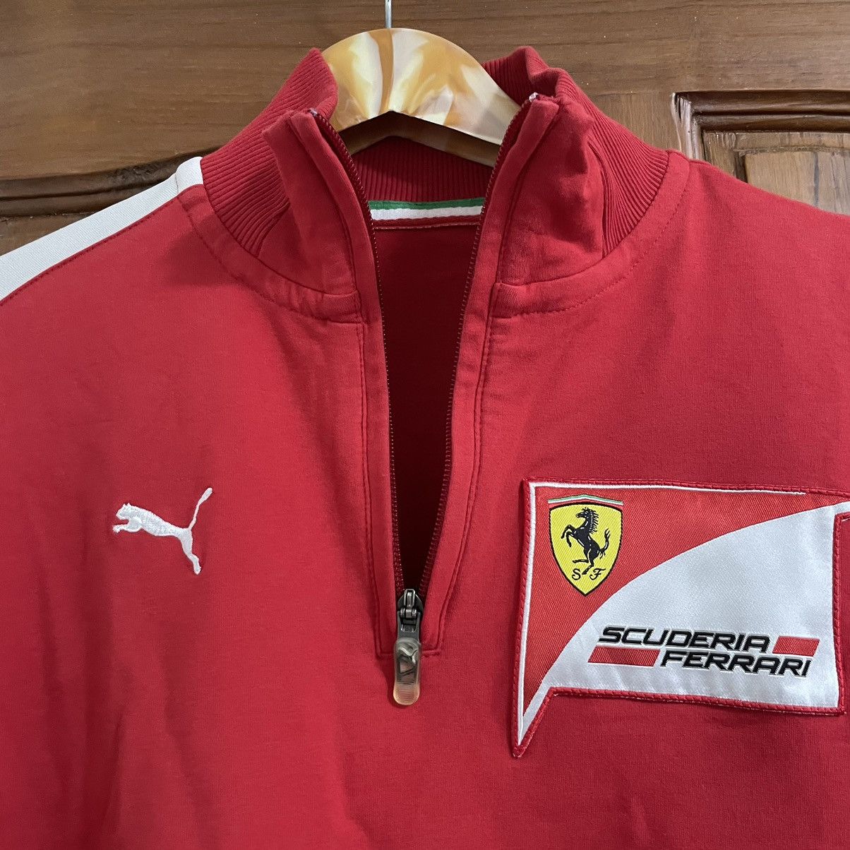 Ferrari × Puma Puma x Farrari 1/4 Zip Track Jacket Size US S / EU 44-46 / 1 - 4 Thumbnail