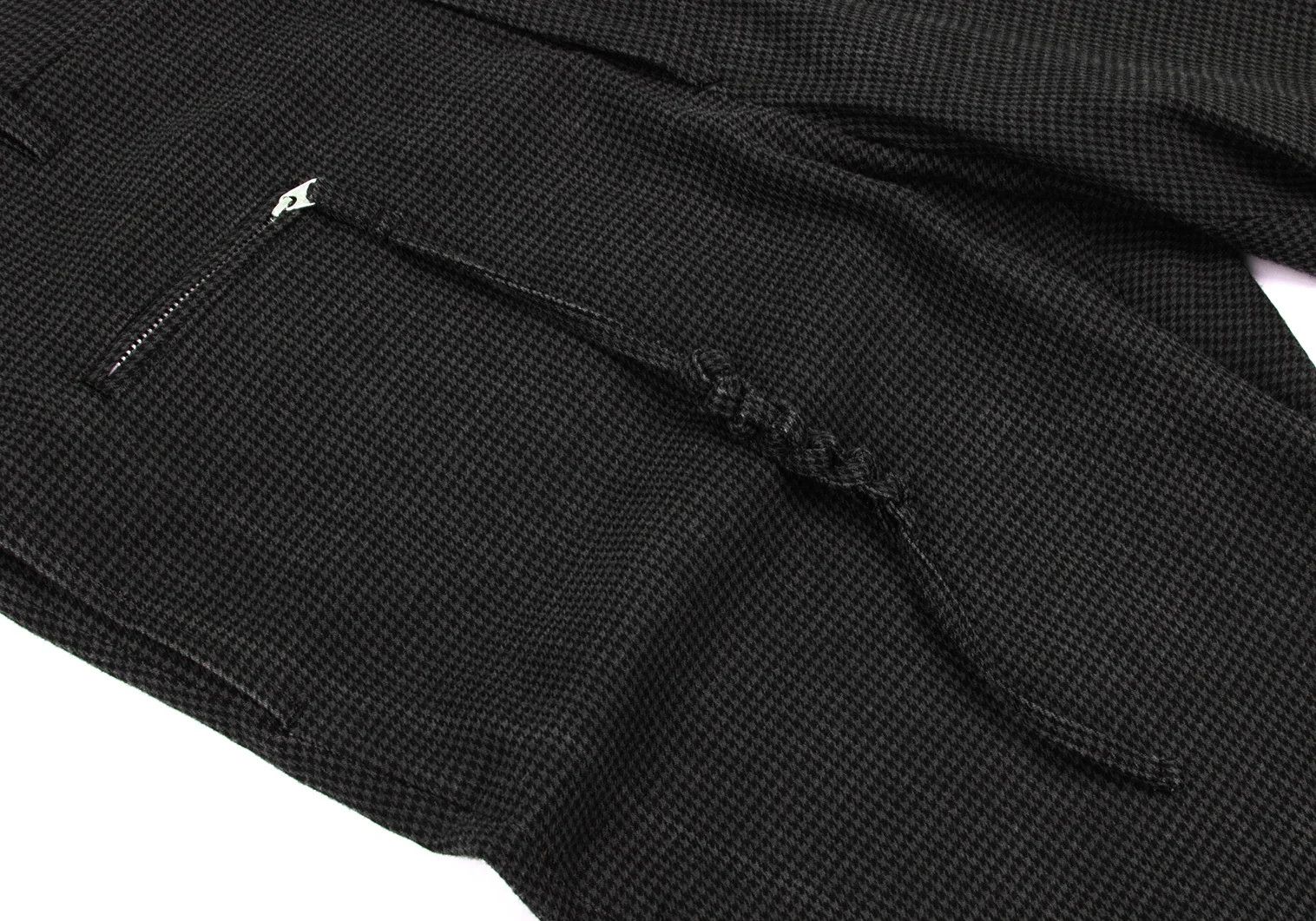 Yohji Yamamoto Yohji Yamamoto Cotton Houndstooth Pants Charcoal Size US 32 / EU 48 - 9 Thumbnail