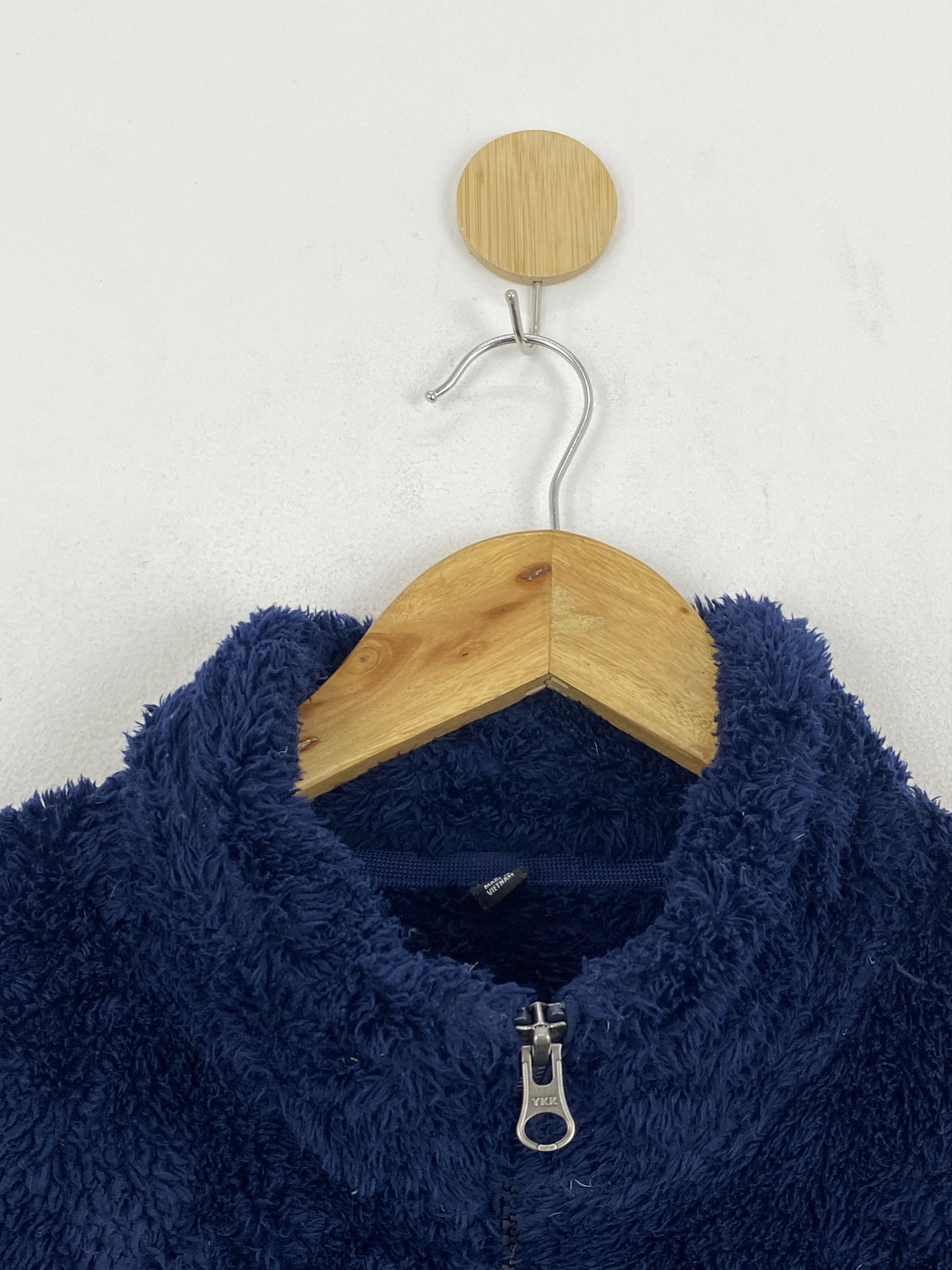 Uniqlo Vintage Uniqlo Sherpa Fleece Zipper Jacket J1910 Size US L / EU 52-54 / 3 - 7 Thumbnail