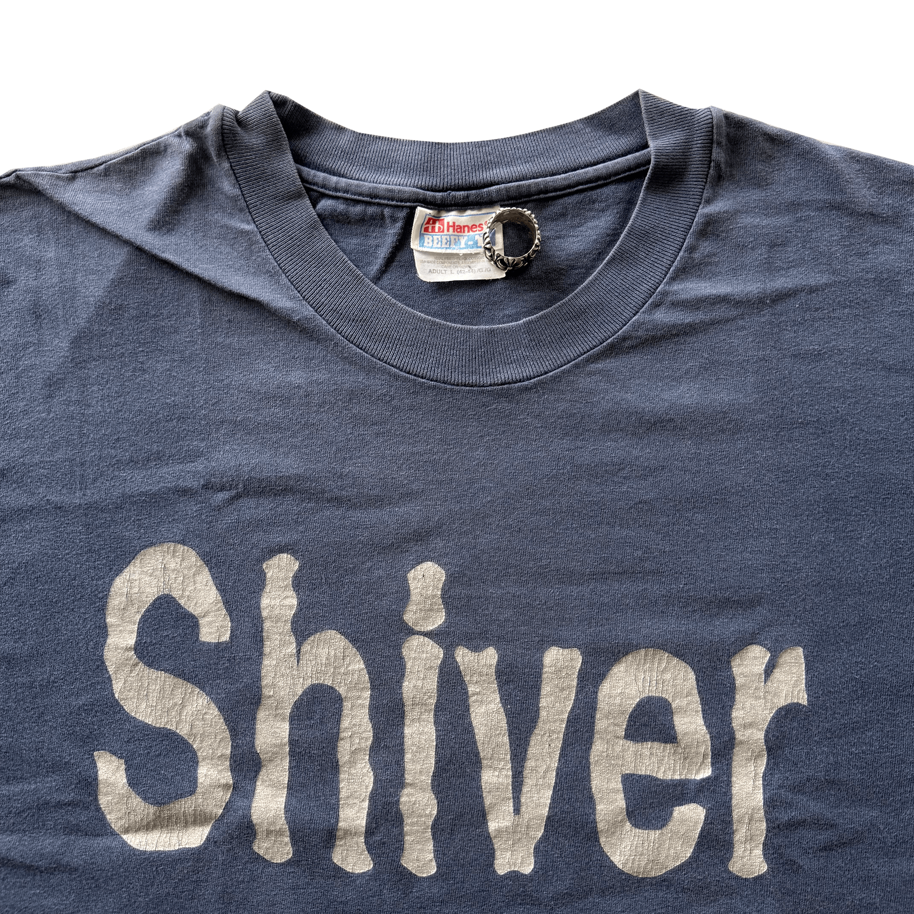 Vintage 2001 Turnover Band Euphoria Shiver Tee Size US L / EU 52-54 / 3 - 5 Thumbnail