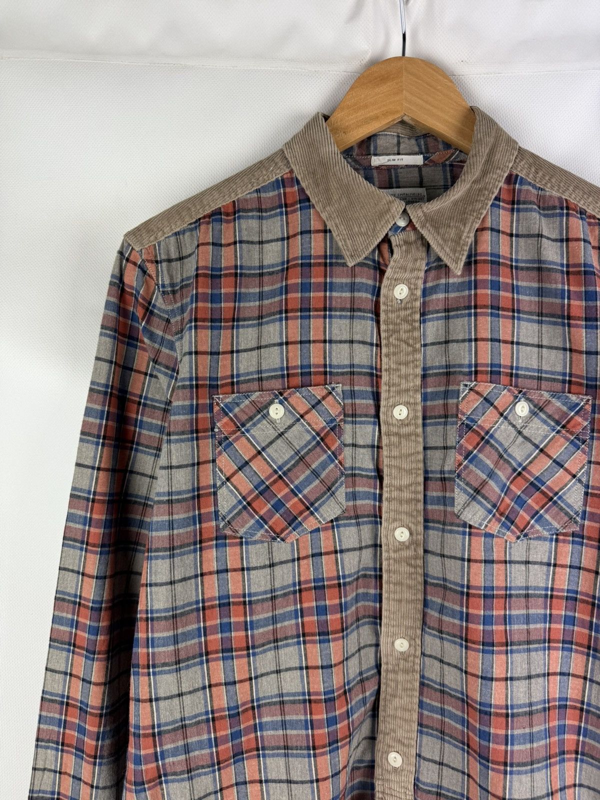 Allsaints Allsaints Hilliard LS Plaid Checked Flannel Button Up Shirt Size US S / EU 44-46 / 1 - 5 Thumbnail