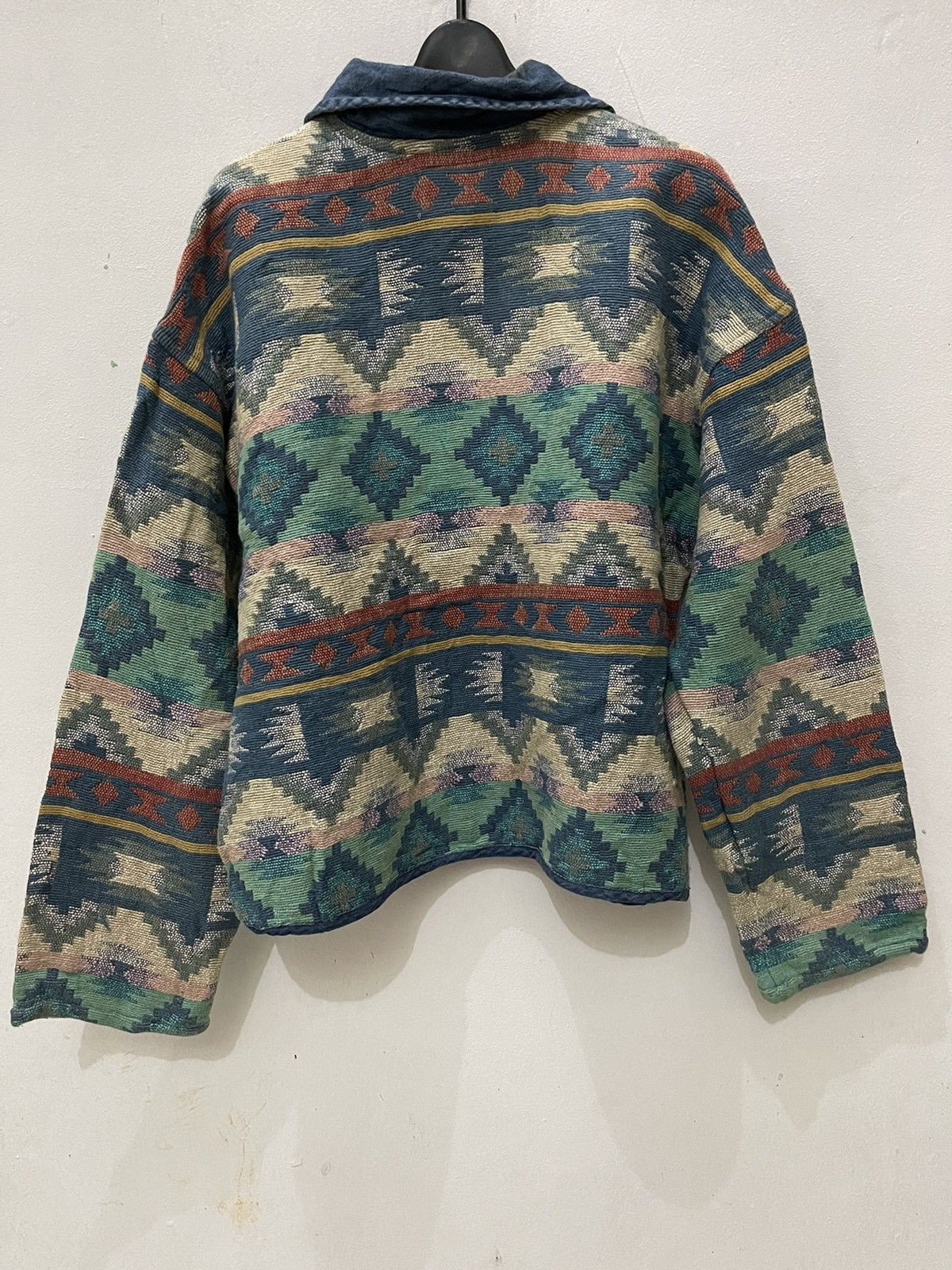 Vintage Sara Studio Navajo Design Jackets Size L / US 10 / IT 46 - 6 Thumbnail