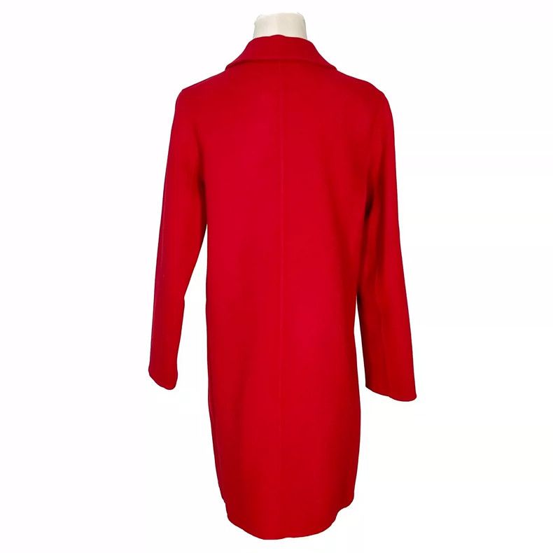 Max Mara Max Mara Red wool coat Size S / US 4 / IT 40 - 6 Thumbnail