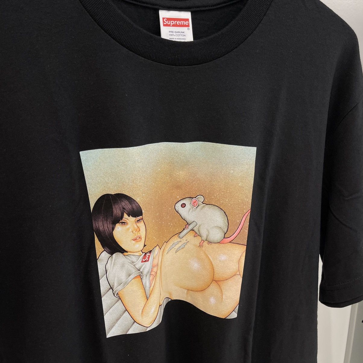 Supreme Supreme Mouse Tee (SS25) Black Size US L / EU 52-54 / 3 - 2 Thumbnail