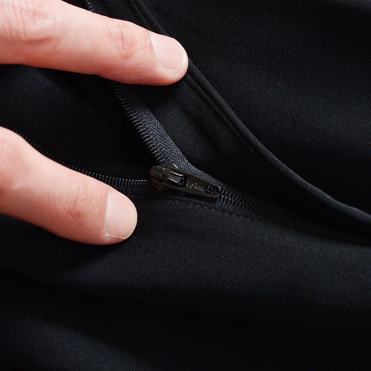 Vintage Japanese Vintage Deadstock Wool Trousers – 80s–90s Black Size US 33 - 10 Thumbnail