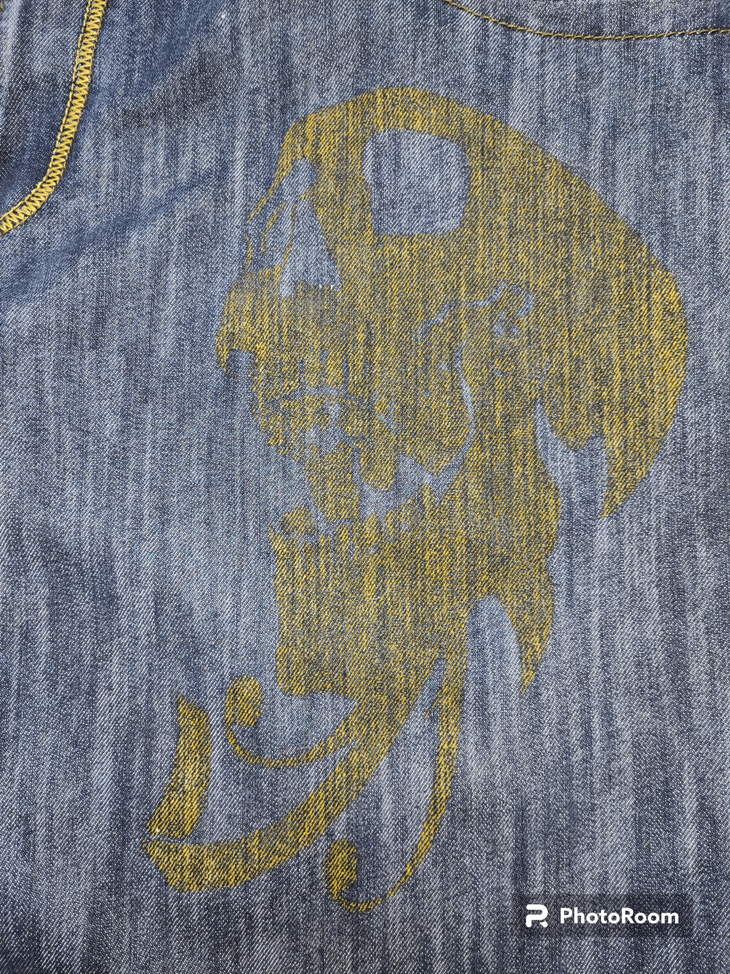 Affliction Skull Jeans Baggy Design by AC:CESS Size US 38 / EU 54 - 3 Thumbnail