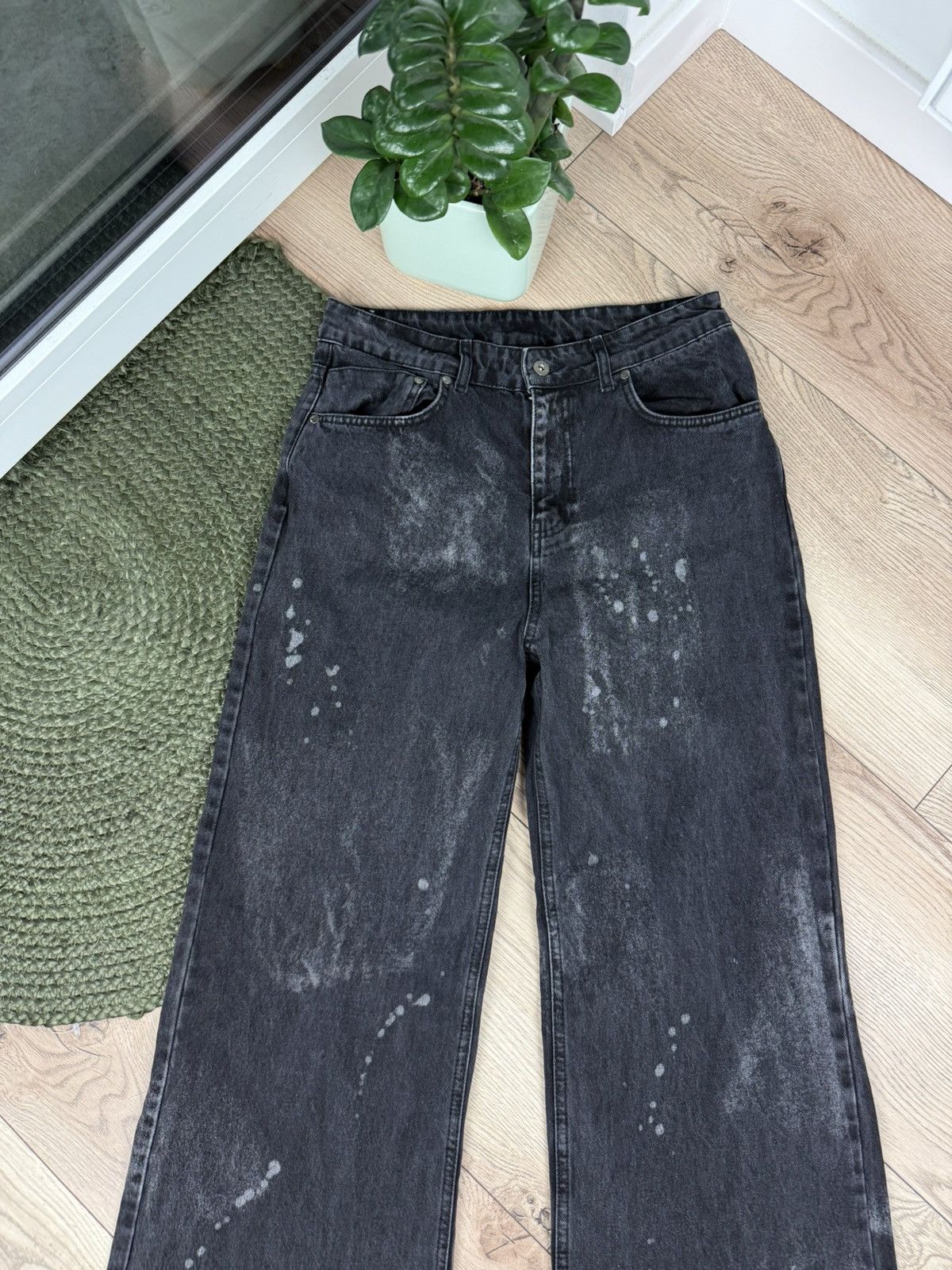 Vintage Vintage Ragged Jeans Avantgarde bootcut Denim Pants Rare Y2K Size US 30 / EU 46 - 3 Thumbnail