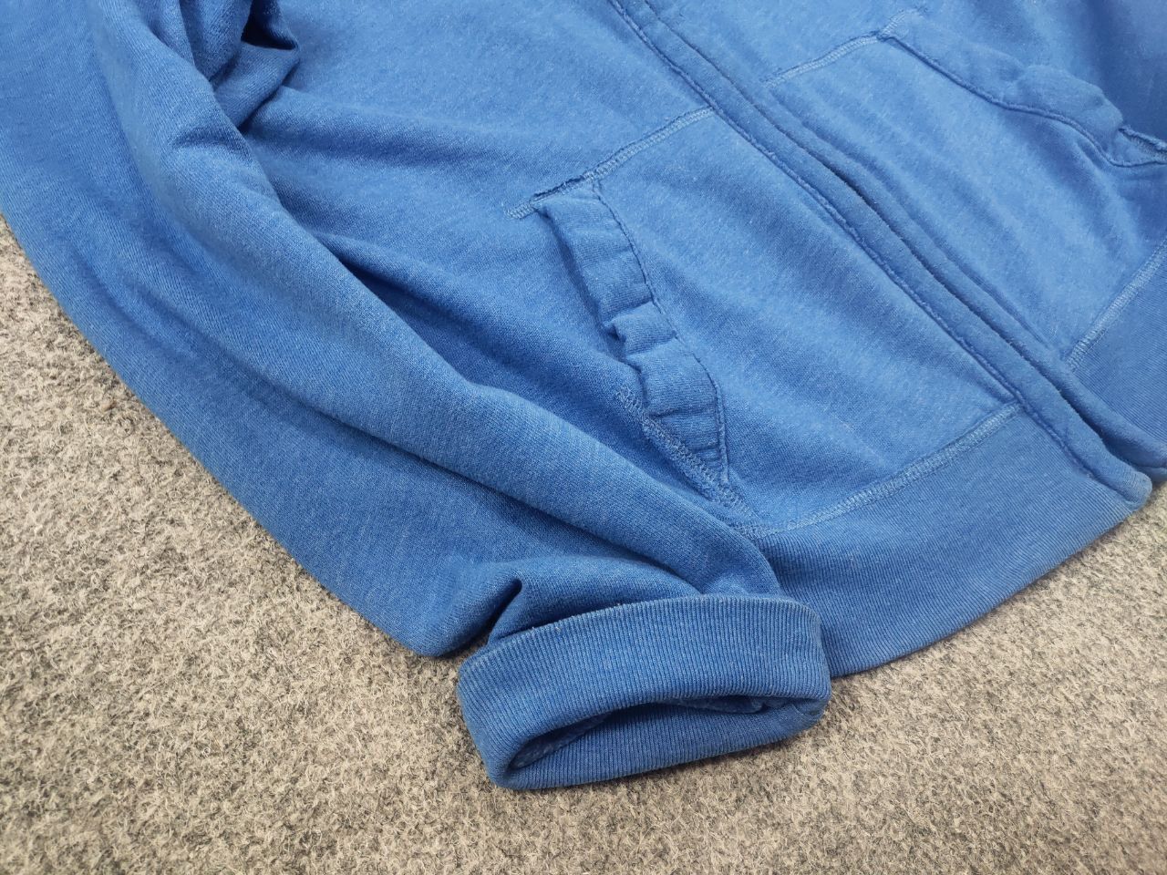 Abercrombie & Fitch Abercrombie Vintage Y2K crazy fur zip Hoodie if six was nine Size US L / EU 52-54 / 3 - 6 Thumbnail