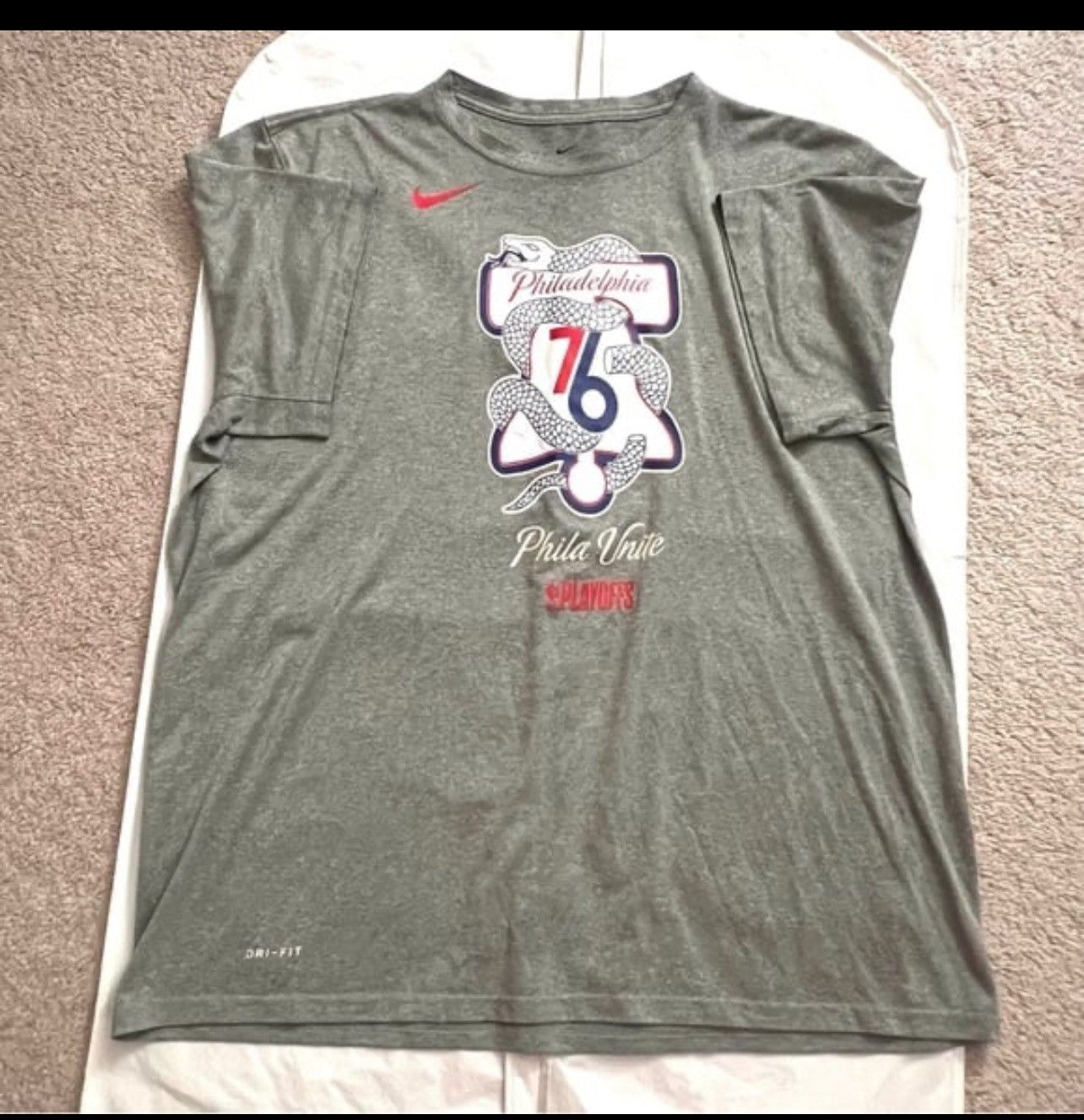 Nike Nike Tee Philadelphia 76ers NBA Playoffs Mantra Legend 2XL Size US XXL / EU 58 / 5 - 1 Thumbnail