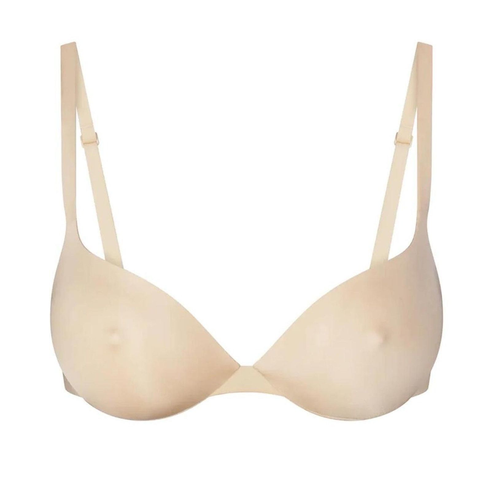 SKIMS SKIMS Nipple Push Up Bra in Sand 38D | Grailed