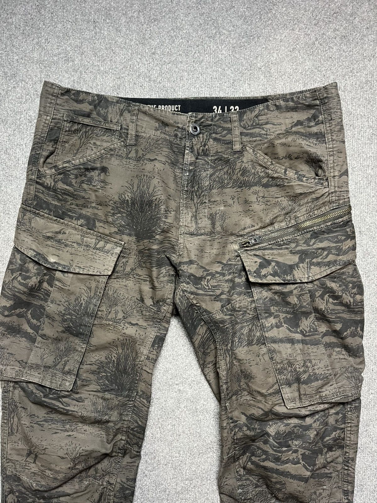 G-Star G-star 3D cargo printed pants Size US 34 / EU 50 - 5 Thumbnail