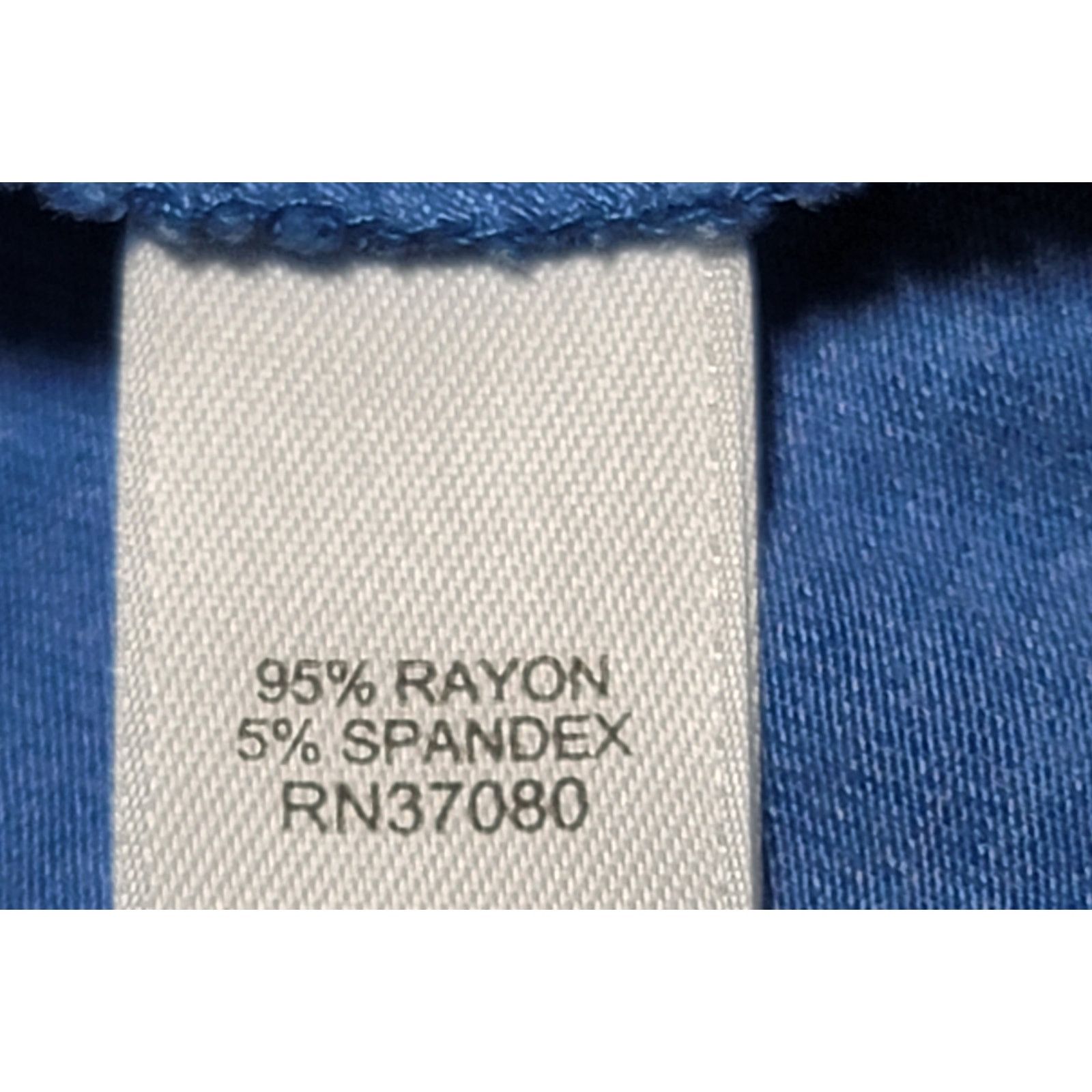 Other Cato Blue Heathered Round Neck Top XL Lightweight Soft Size XL / US 12-14 / IT 48-50 - 4 Thumbnail