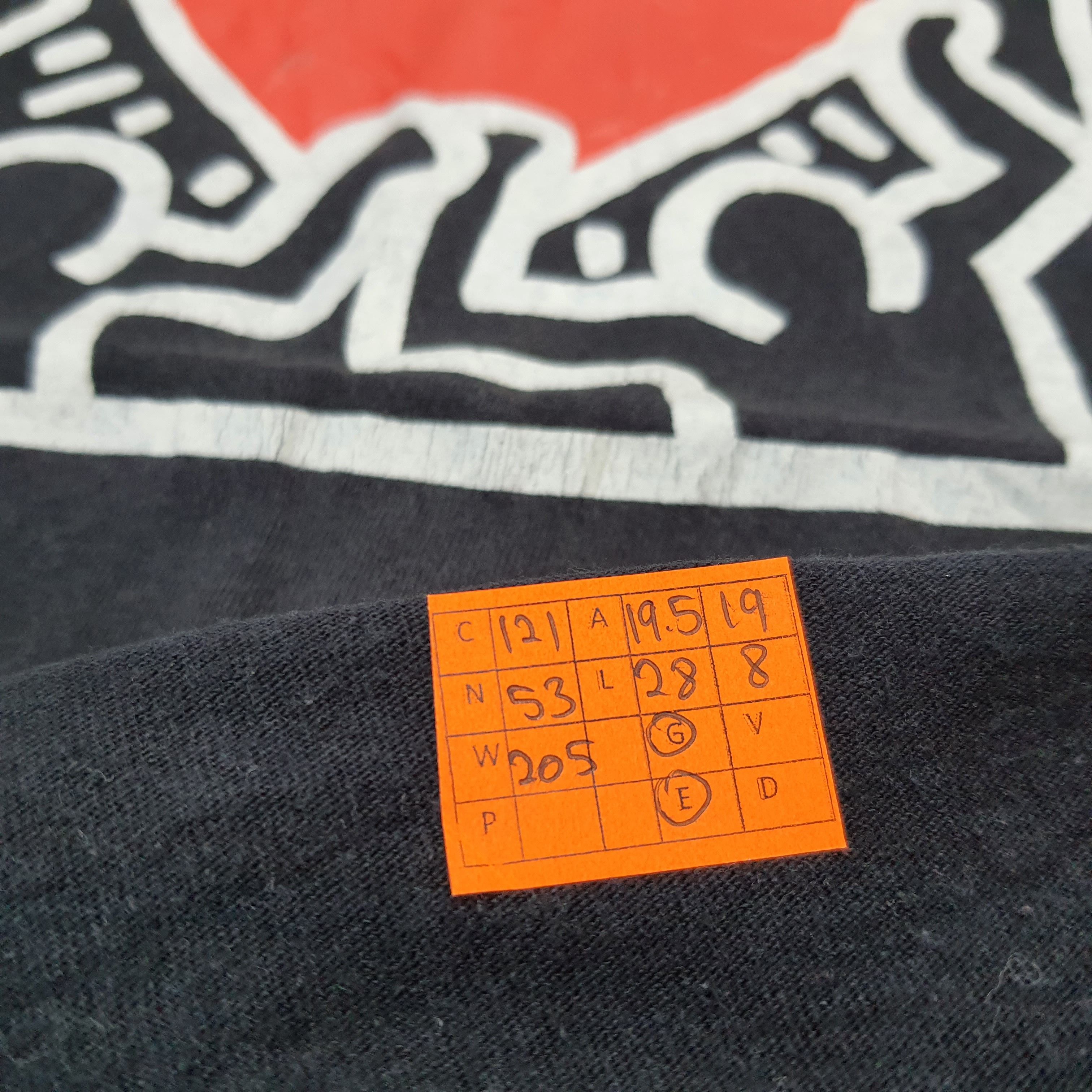 Keith Haring × Vintage Vintage Keith Haring Streetwear T-shirt Size US M / EU 48-50 / 2 - 6 Thumbnail