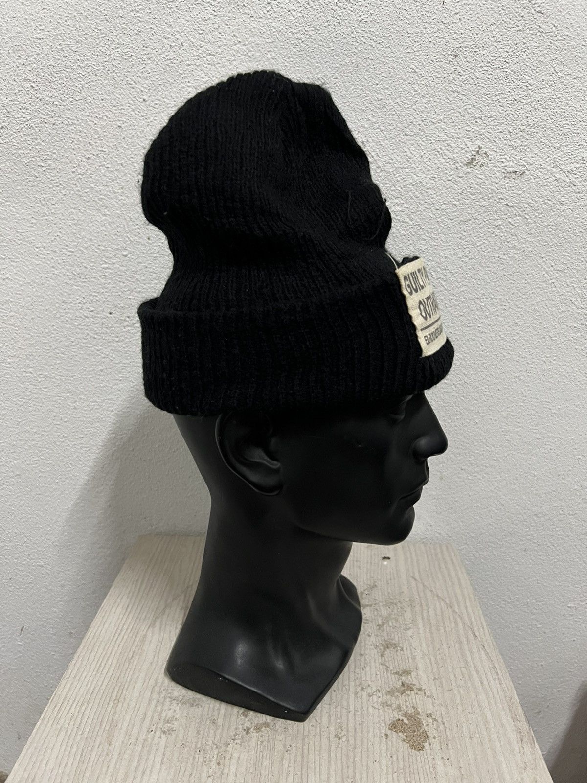 Wacko Maria Guilty parties Spell Out Beanie Hat Size ONE SIZE - 4 Thumbnail