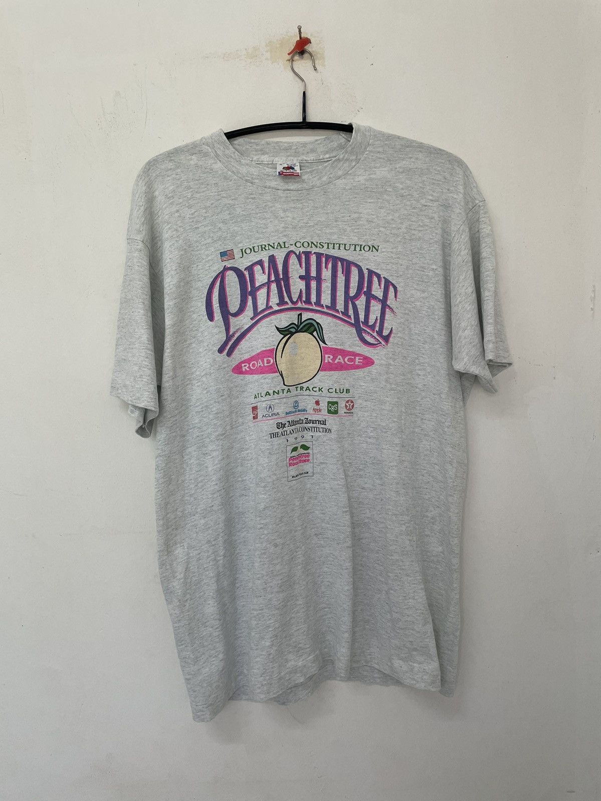 Apple × Vintage VINTAGE PEACHTREE ROAD RACE TEE Size US XL / EU 56 / 4 - 1 Thumbnail