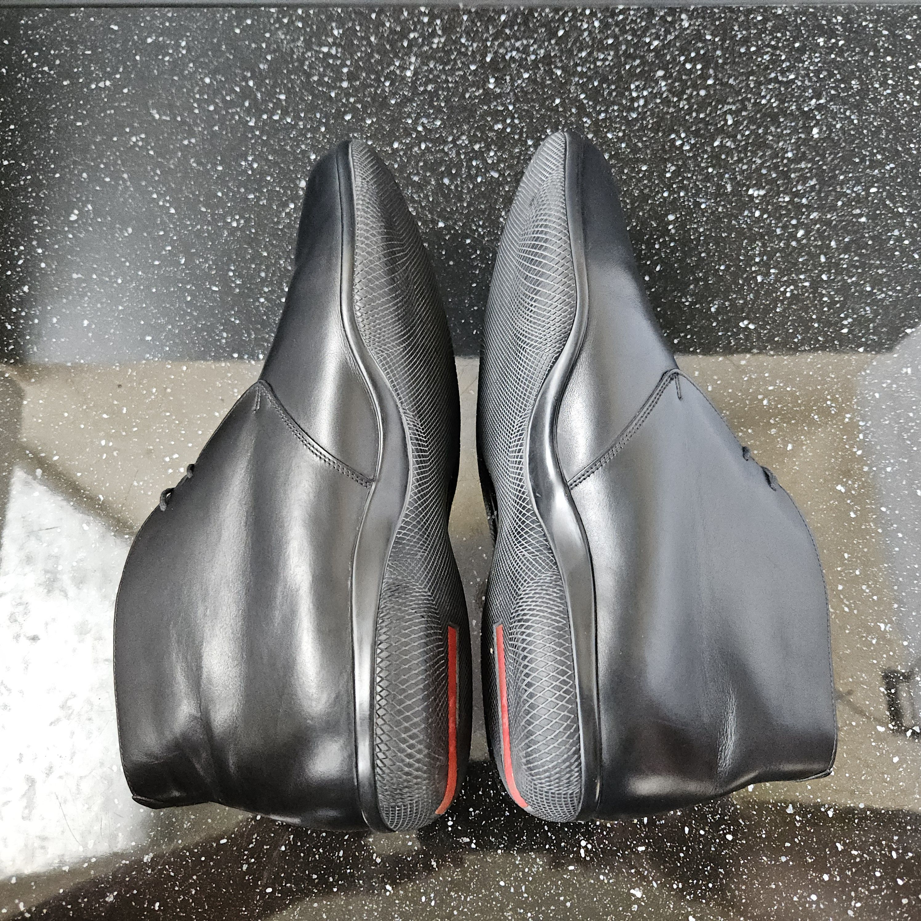 Prada Prada 4T2107 black Leather boots Fur Size US 9.5 / EU 42-43 - 8 Thumbnail