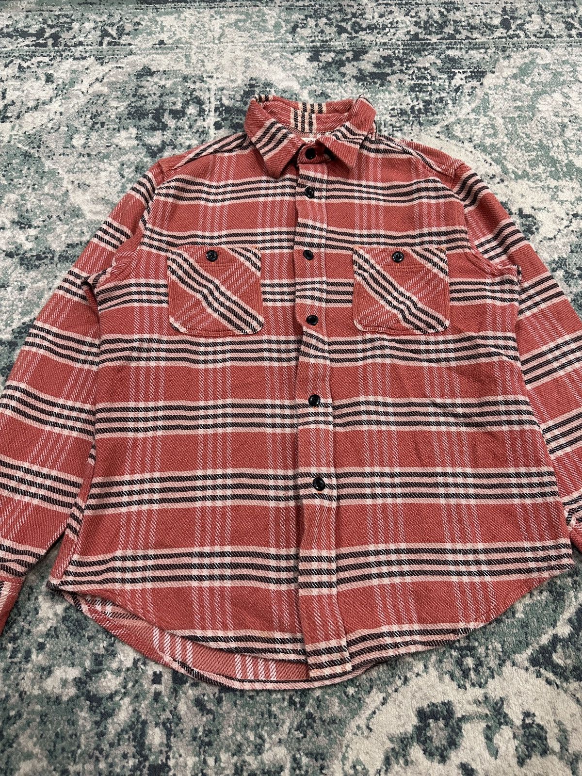 Sugar Cane Sugar Cane By Toyo Entrprise Flannel Checked Button Up Shirt Size US M / EU 48-50 / 2 - 7 Thumbnail