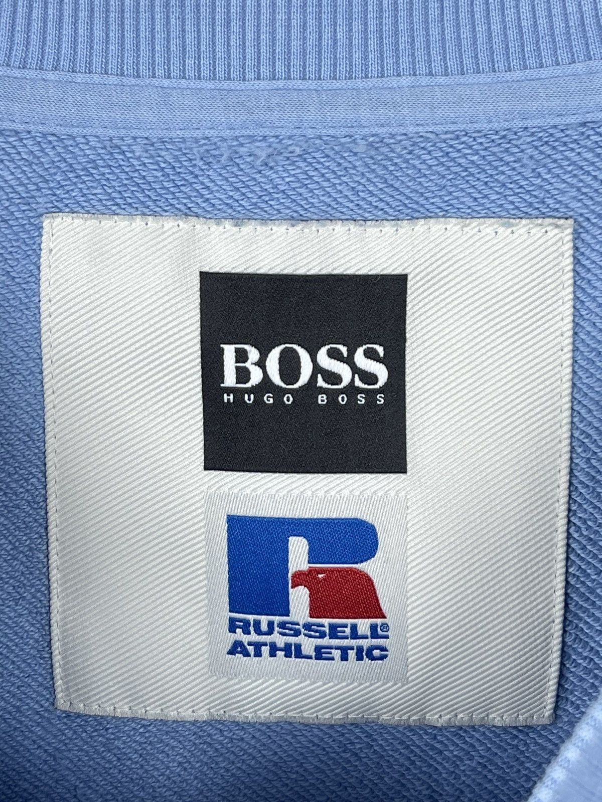 Hugo Boss Hugo Boss x Russel Athletic Crewneck Blue Sweatshirt Men’s Size US S / EU 44-46 / 1 - 11 Thumbnail