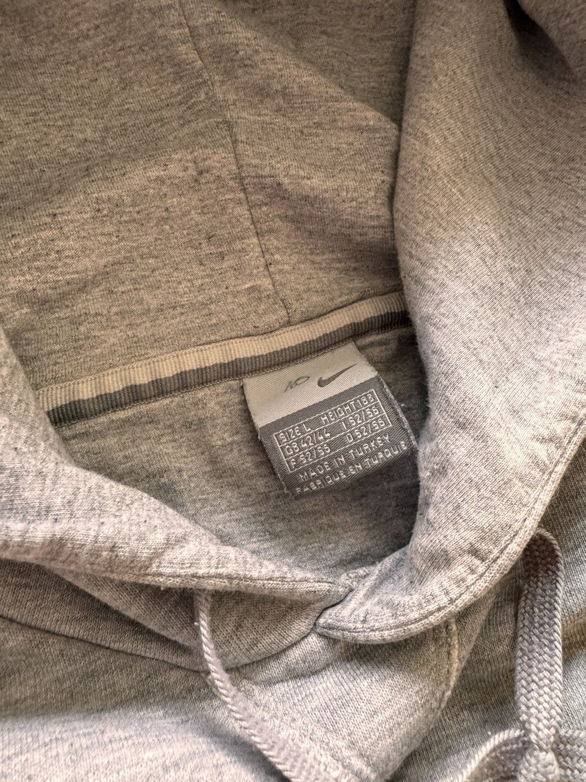 Nike × Vintage NIKE VINTAGE BASIC LOGO OVERSIZE BOXY HOODIE Size US L / EU 52-54 / 3 - 8 Thumbnail