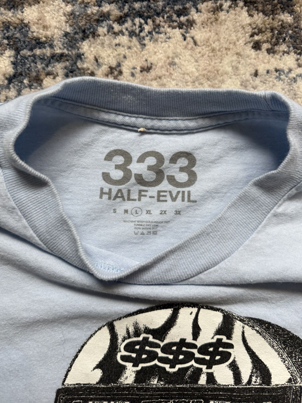 Half Evil Half Evil x Faze Clan Evil Faze Tee Size US L / EU 52-54 / 3 - 3 Thumbnail