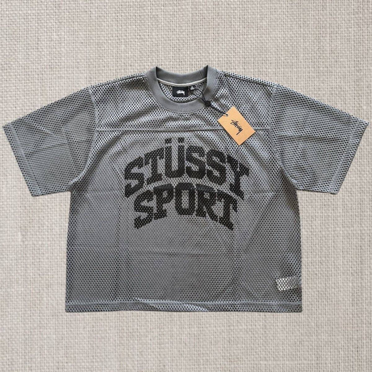 STUSSY・TEAM JERSEY STUSSY SPORT Stussy Sport Jersey Black Men's - SS24 - US
