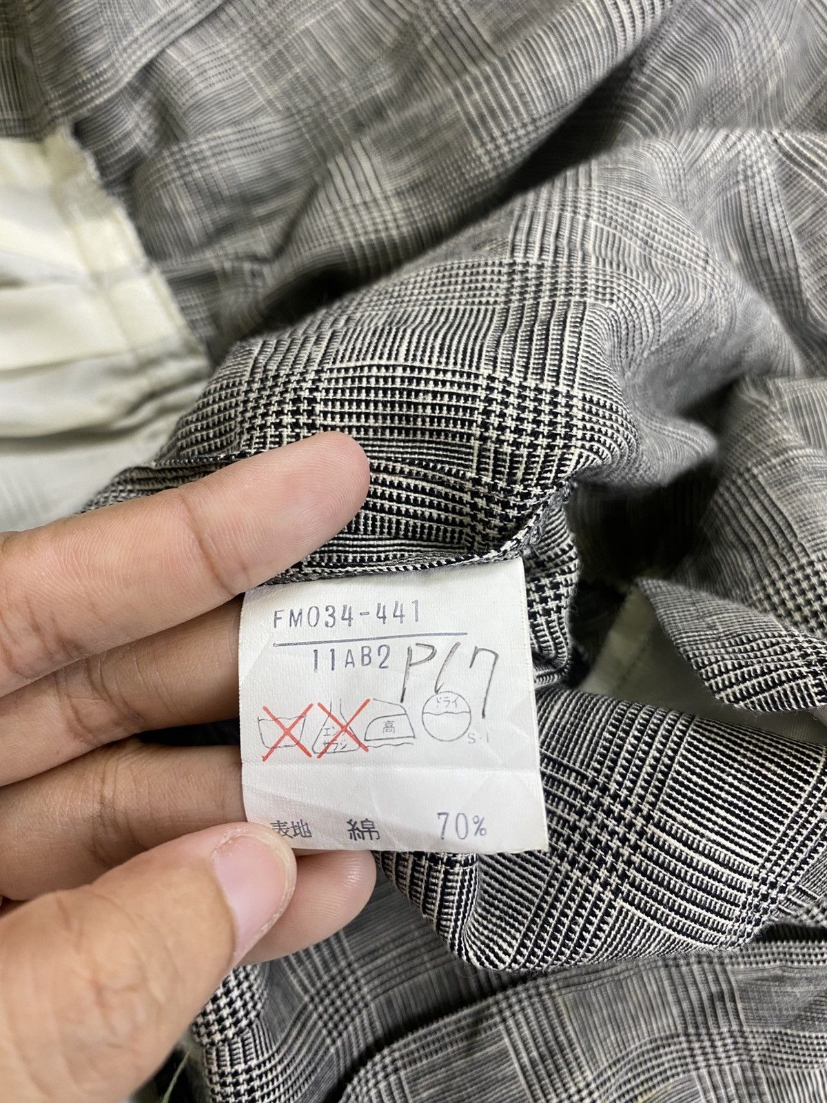 Burberry × Japanese Brand × Vintage Vintage Burberry Checked Full Button Stain Dress Size S / US 4 / IT 40 - 10 Thumbnail