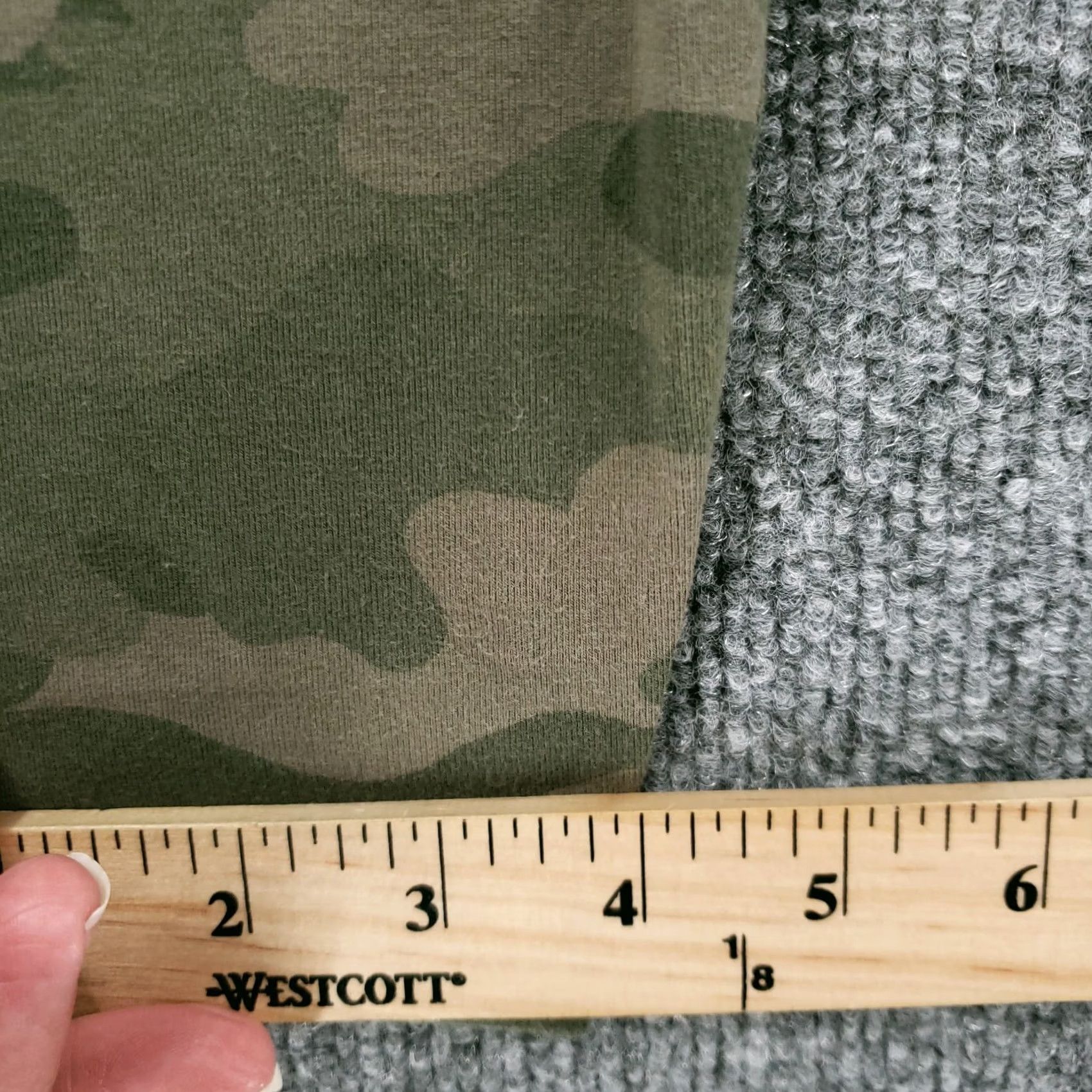 Old Navy Old Navy Legging Women 2XS Green Camouflage High Rise Go-Dry Active Size 24" / US 00 / IT 34 - 6 Thumbnail