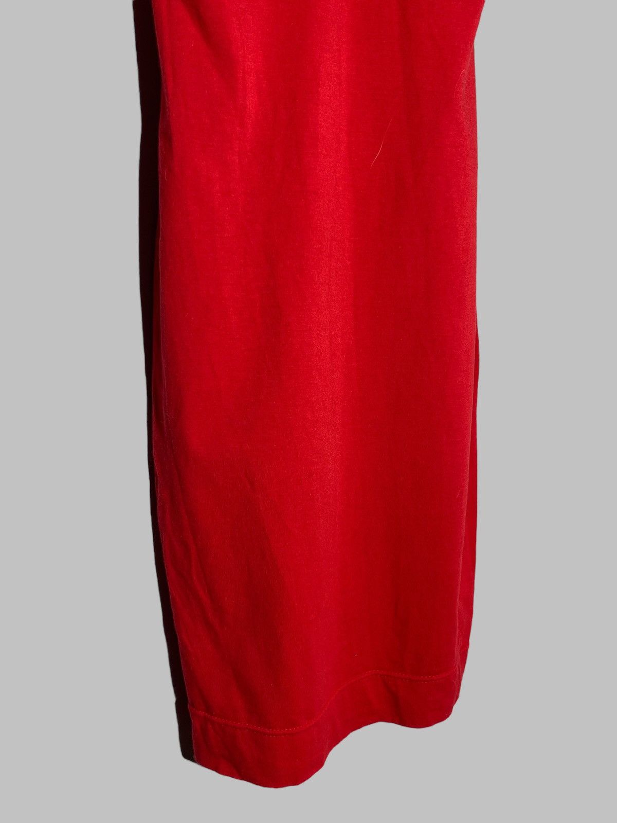 Katharine Hamnett London Vintage 1980s Katharine Hamnett Hot Red Bodycon Mini Dress Size S / US 4 / IT 40 - 8 Thumbnail
