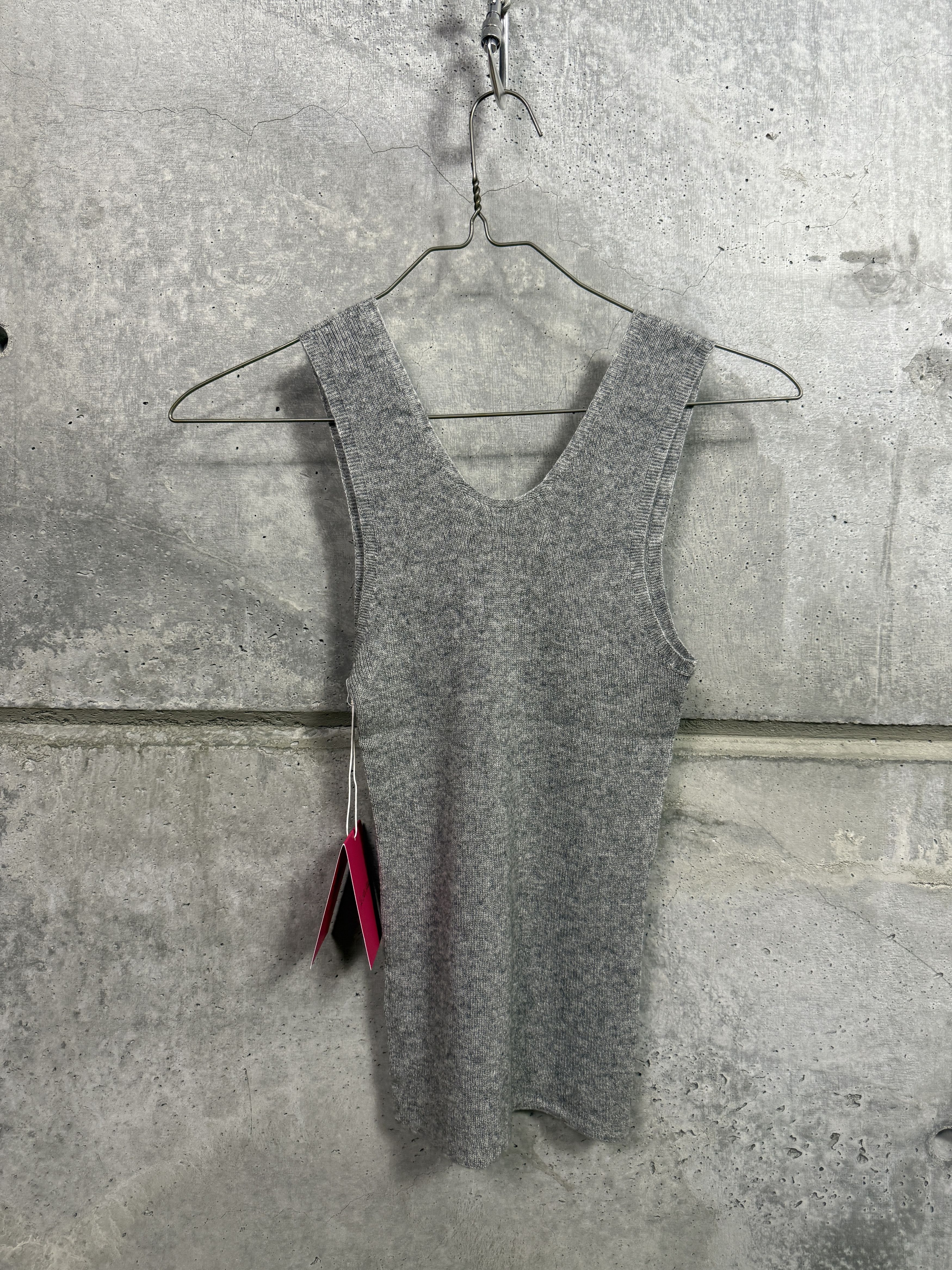 The Elder Statesman $395 The Elder Statesman Delicash Light Grey Tank Top Size S / US 4 / IT 40 - 8 Thumbnail