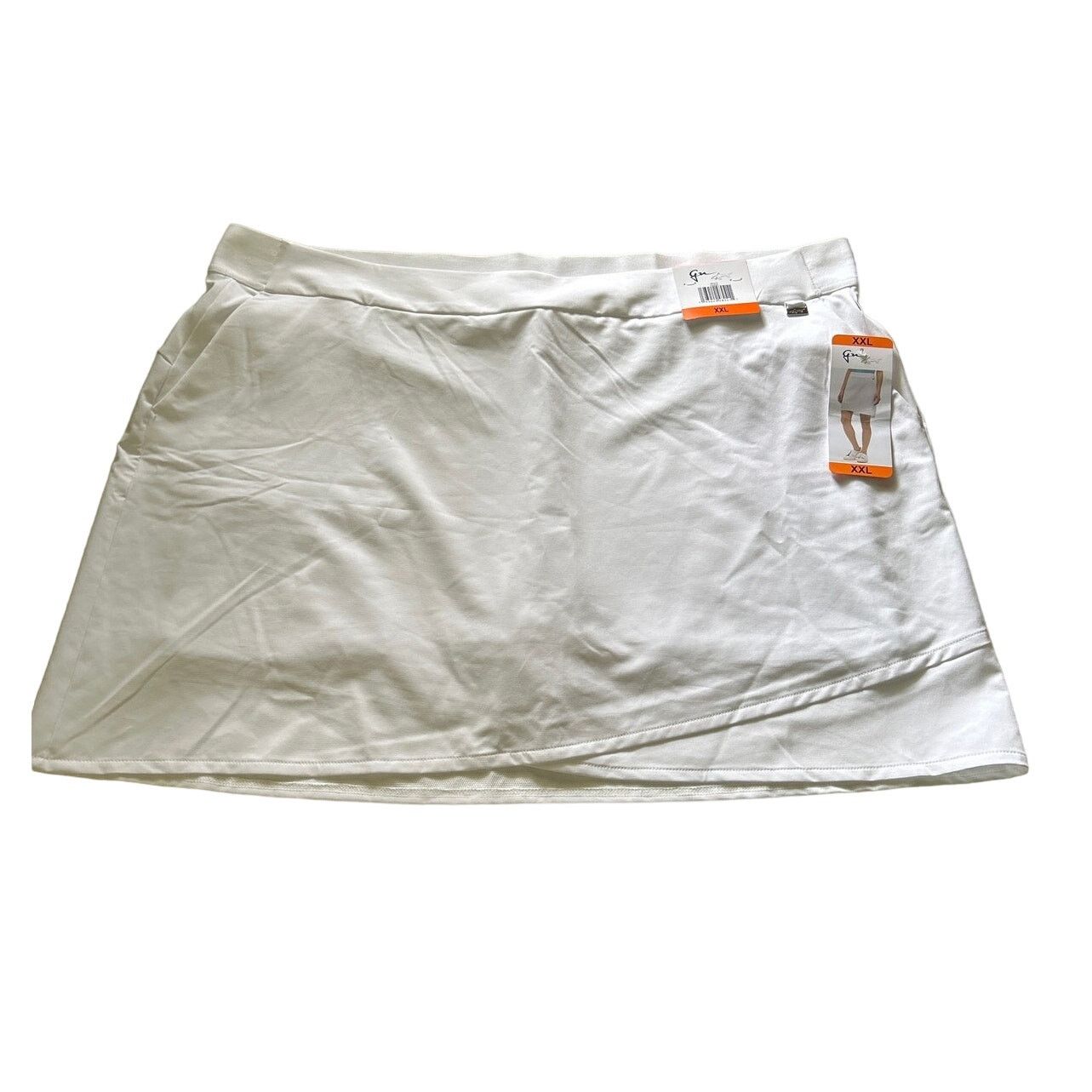 Greg Norman Greg Norman Woman White Play Dry Golf Tennis Skort XXL Size 40" / US 18 - 2 Thumbnail