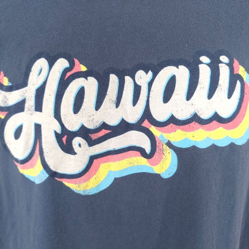 Vintage 88 Tees Hawaii T Shirt Mens Large Blue Gray Surfer Hawaiian Travel Destination Tee Mens T-Shirt Hawaii Surf Destination Size US L / EU 52-54 / 3 - 3 Thumbnail