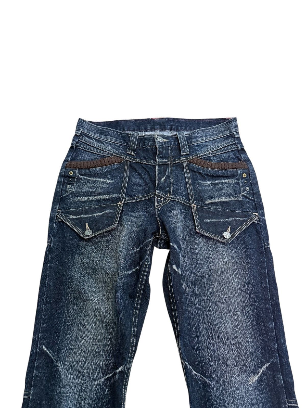 PPFM PPFM THE DESERT FOX DENIM JEANS Size US 33 - 4 Thumbnail