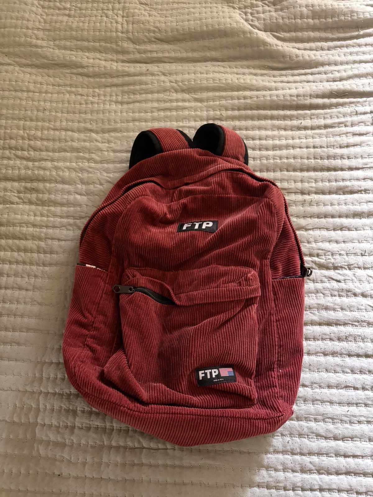 Fuck The Population OG FTP CORDUROY BACKPACK Size ONE SIZE - 1 Thumbnail