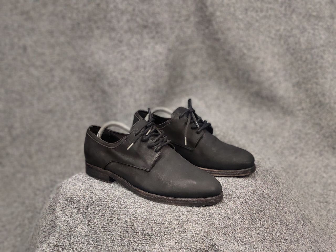 Allsaints Allsaints Design Leather Black low with laces Shoes Vintage ...