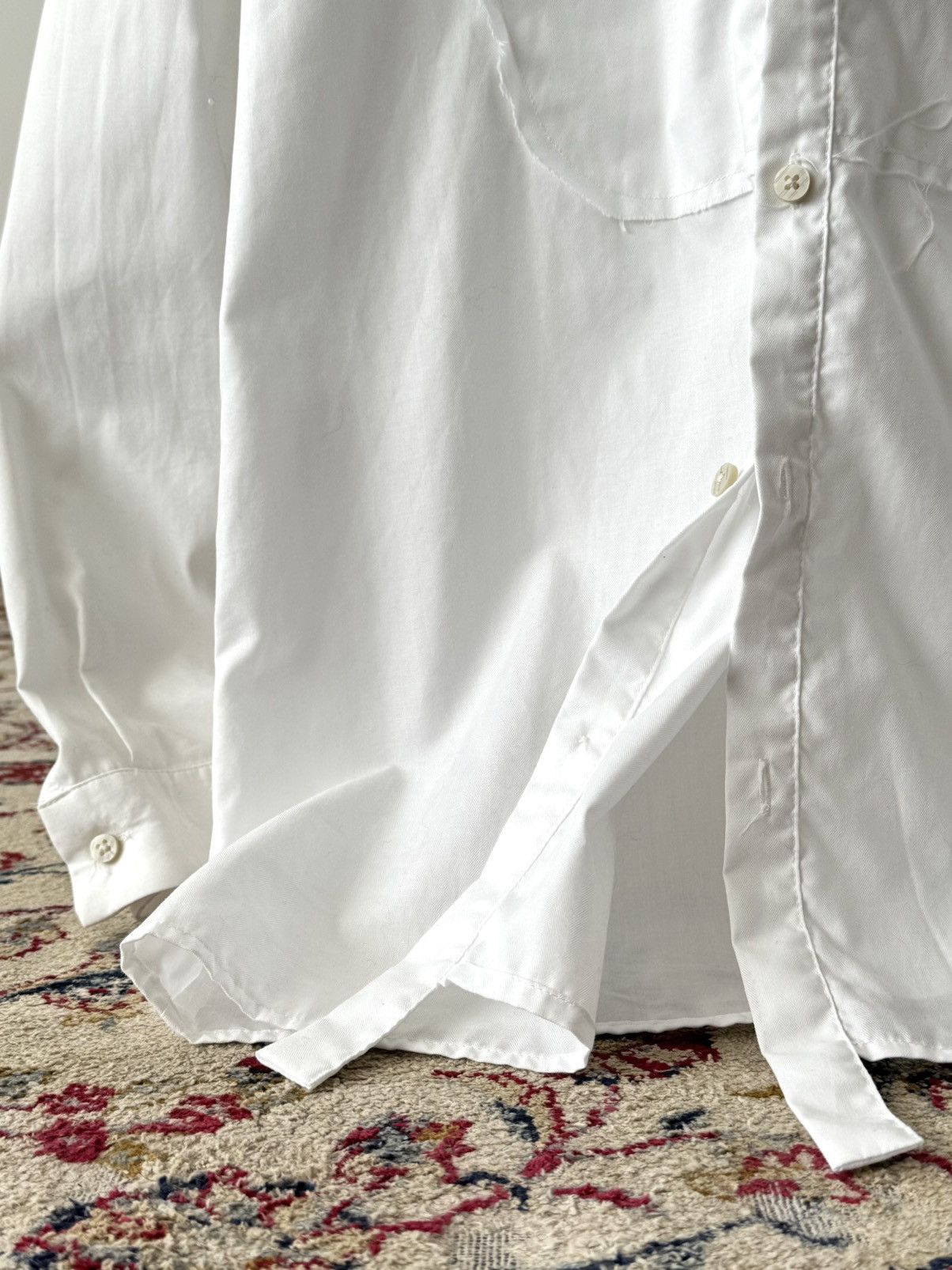 Nostra Santissima Nostra Santissima White Button Shirt Size US S / EU 44-46 / 1 - 6 Thumbnail