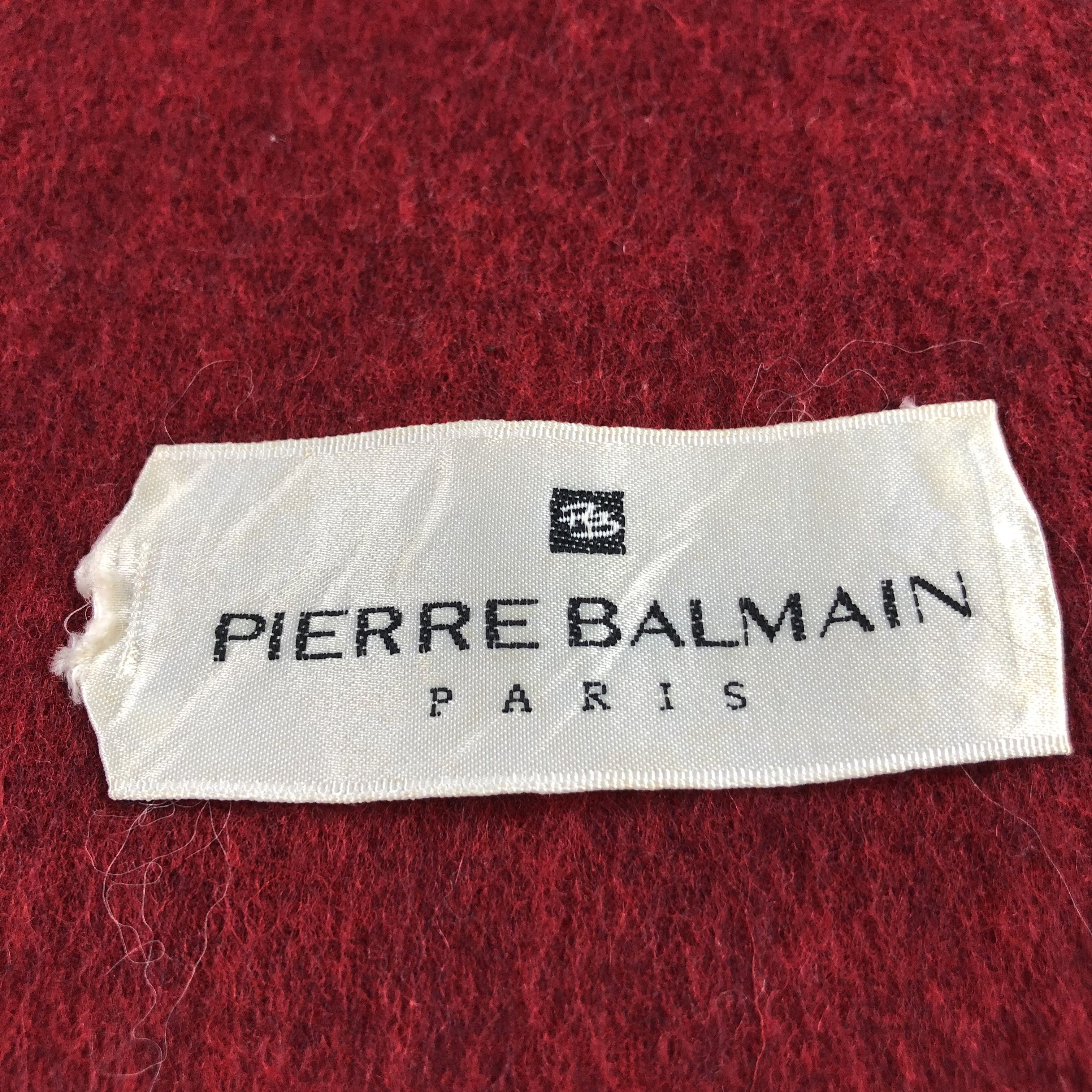 Pierre Balmain Pierre Balmain Wool Scarf Muffler V978 Size ONE SIZE - 4 Thumbnail