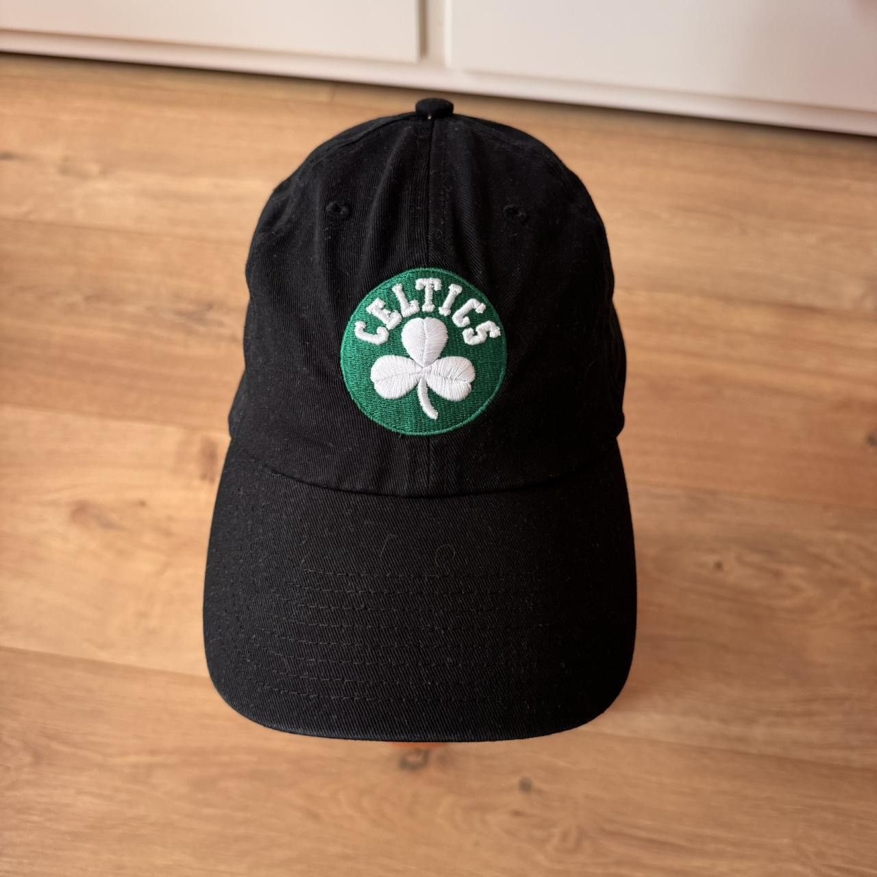 47 Brand Boston Celtics '47 Brand Black Clean Up Adjustable Dad Hat Size ONE SIZE - 2 Thumbnail