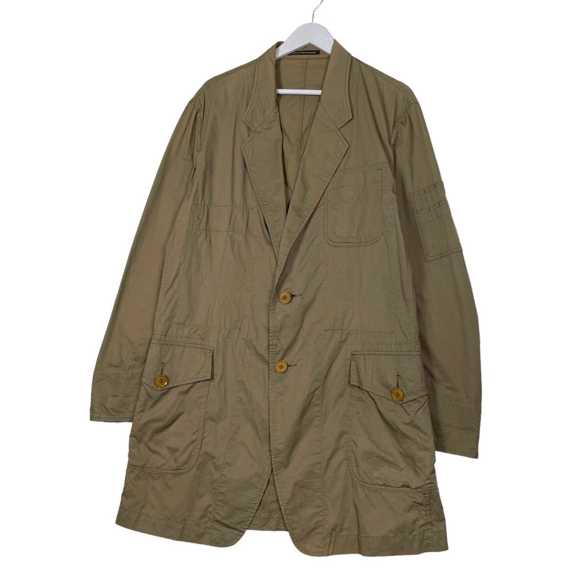 Y's × Yohji Yamamoto 💥Y's BY YOHJI YAMAMOTO CHORE LOOSE BUTTON JACKET Size US L / EU 52-54 / 3 - 2 Thumbnail