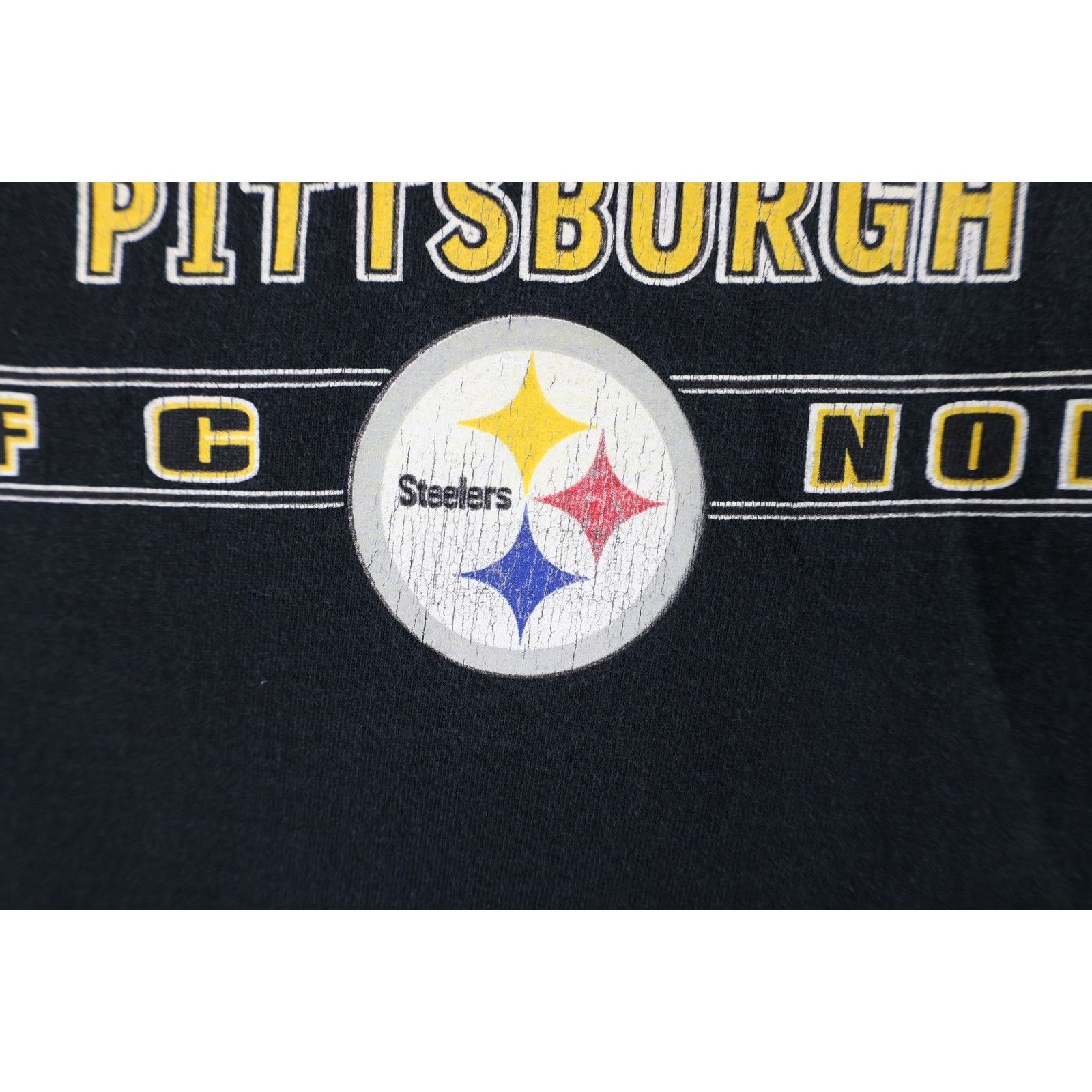 Vintage Vintage 90s Y2K Pittsburgh Steelers Football T-Shirt Size US L / EU 52-54 / 3 - 5 Thumbnail
