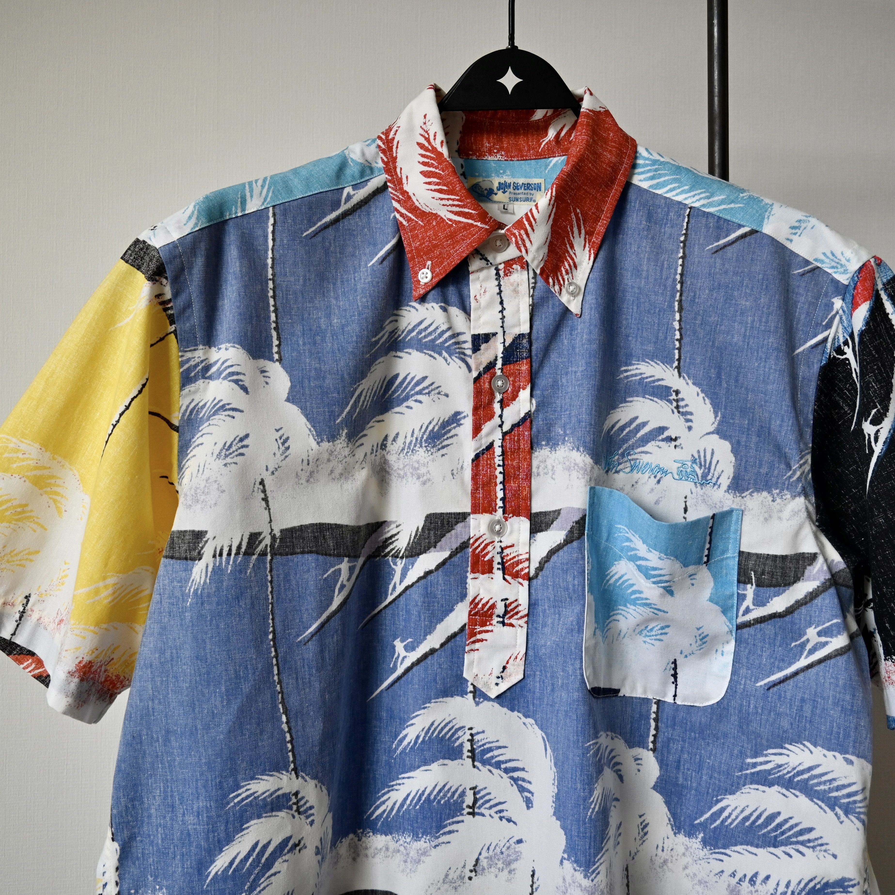 Sun Surf John Severson by Sun Surf crazy color Hawaiian BD shirt Size US L / EU 52-54 / 3 - 5 Thumbnail